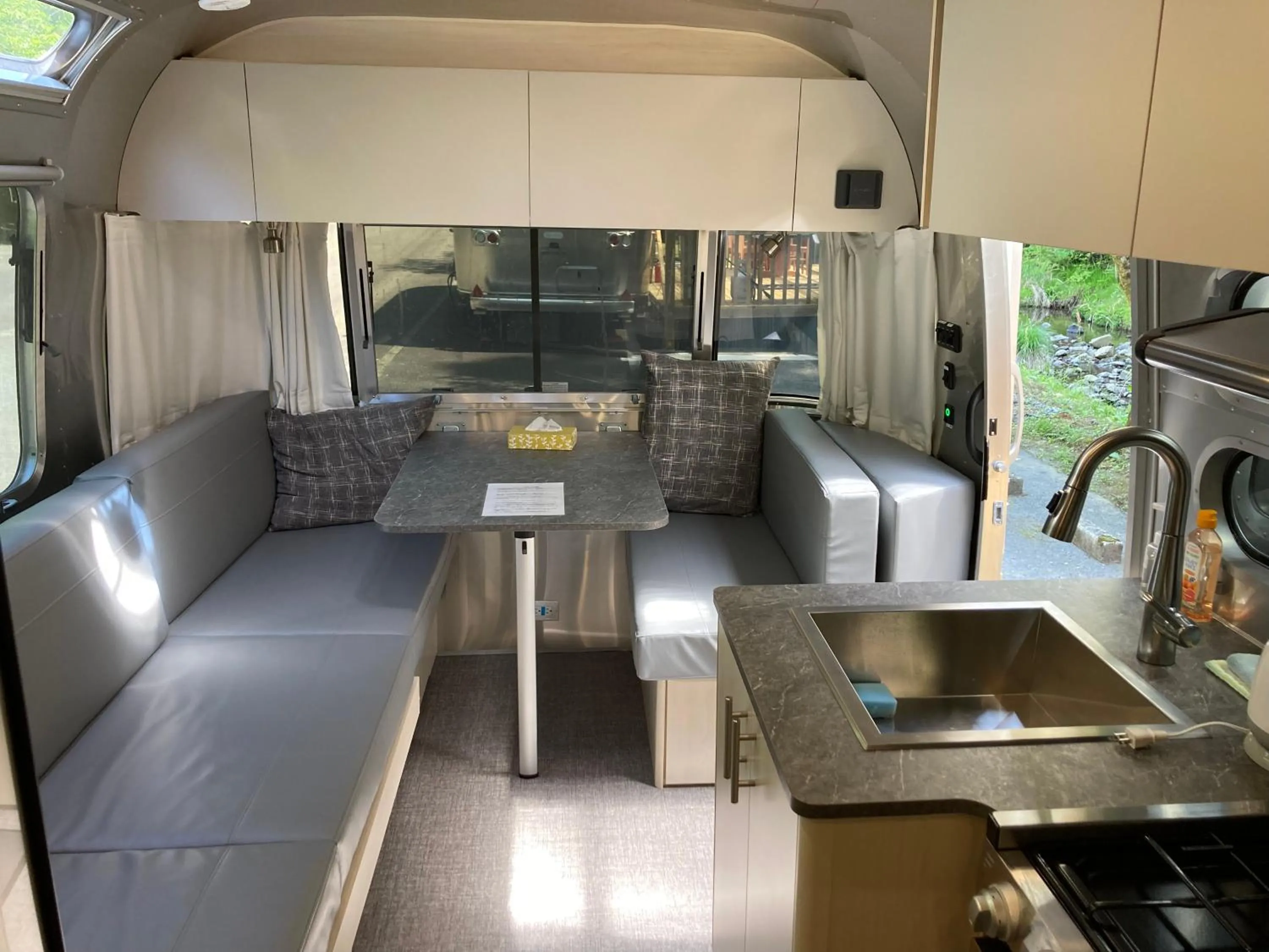 Dining area in Nature Resort in Shimanto