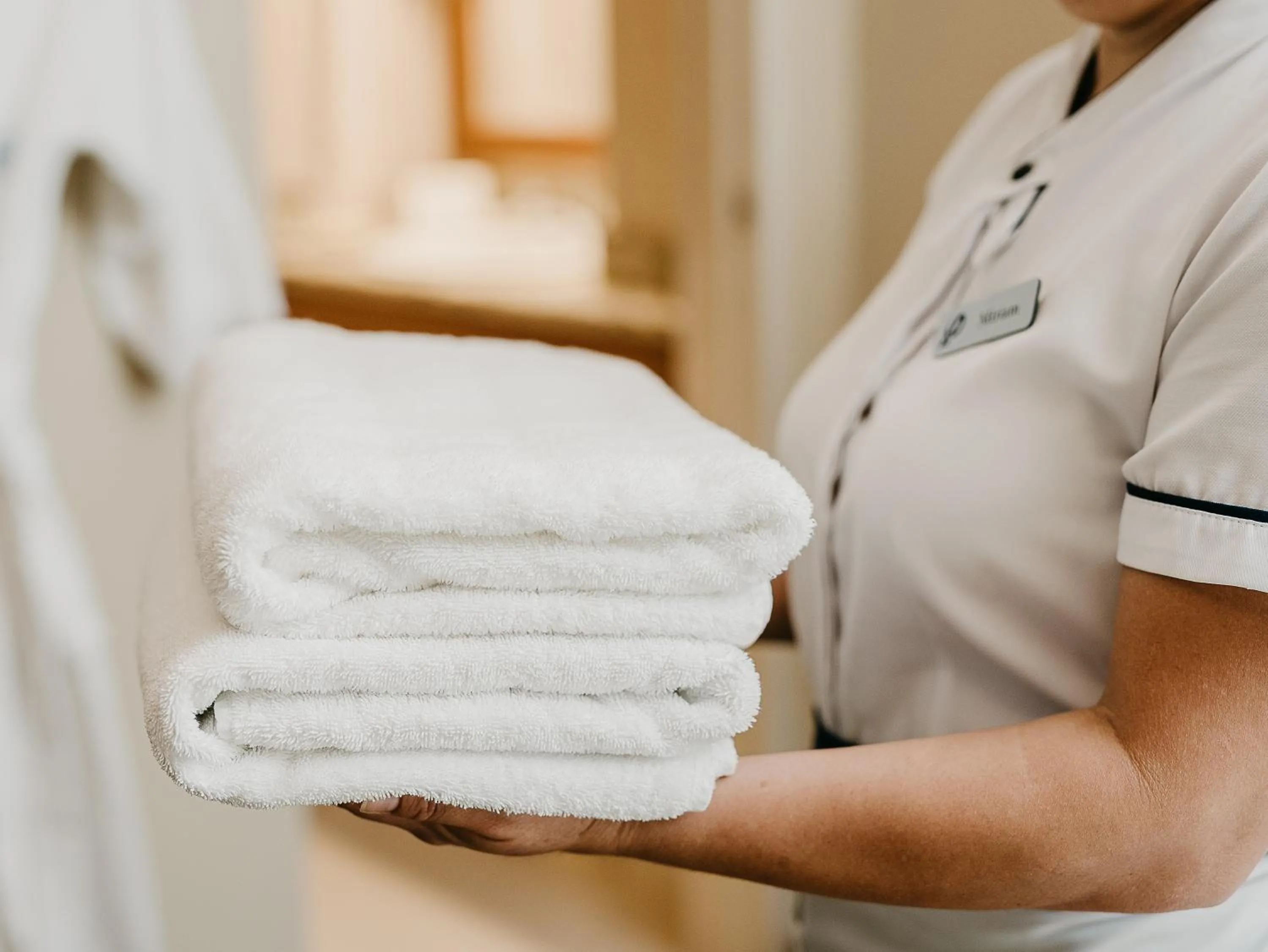 towels in Hotel Palace Guayaquil