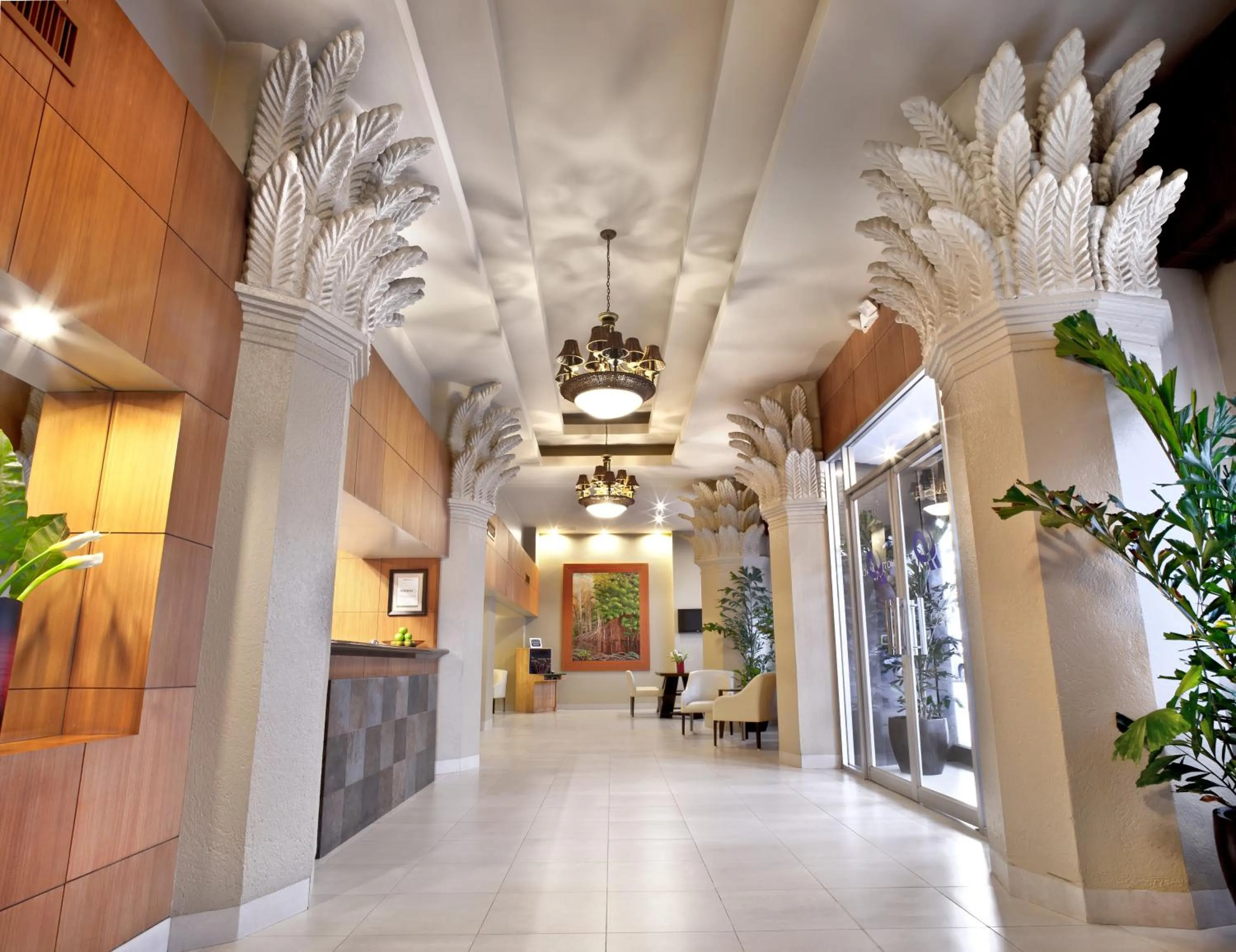 Lobby or reception in Hotel Palace Guayaquil
