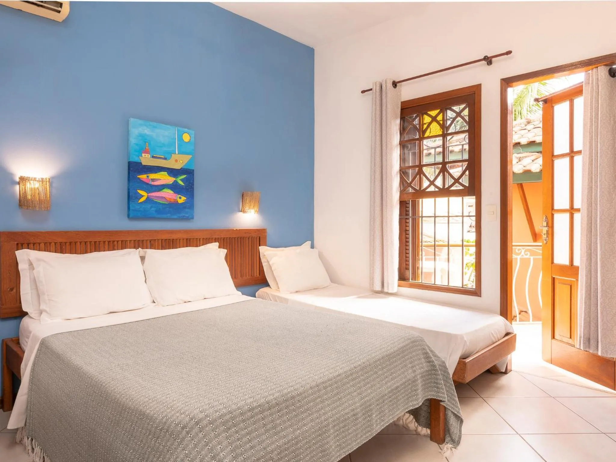 Photo of the whole room, Bed in Pousada Atiaia