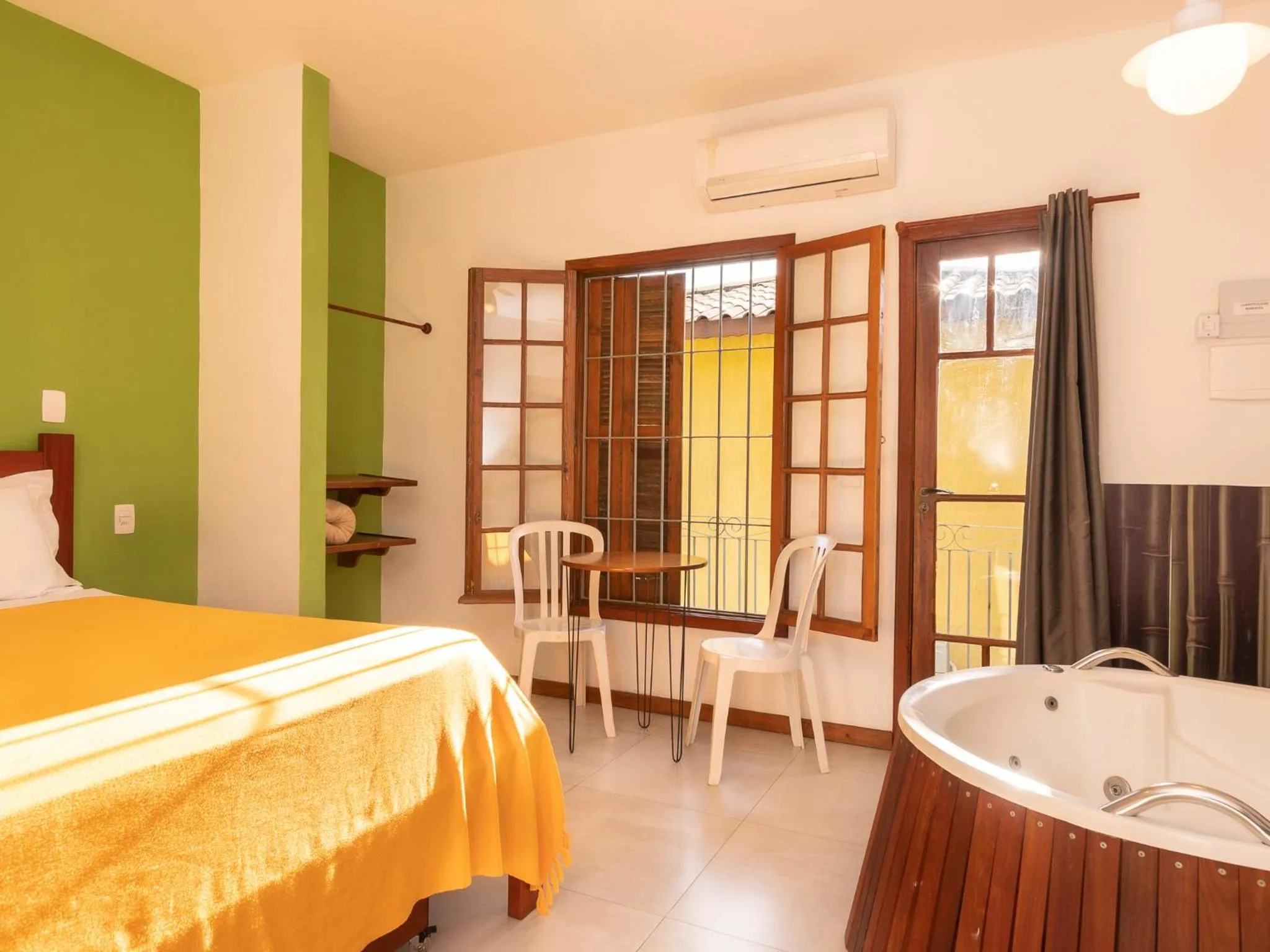 Bedroom, Bed in Pousada Atiaia