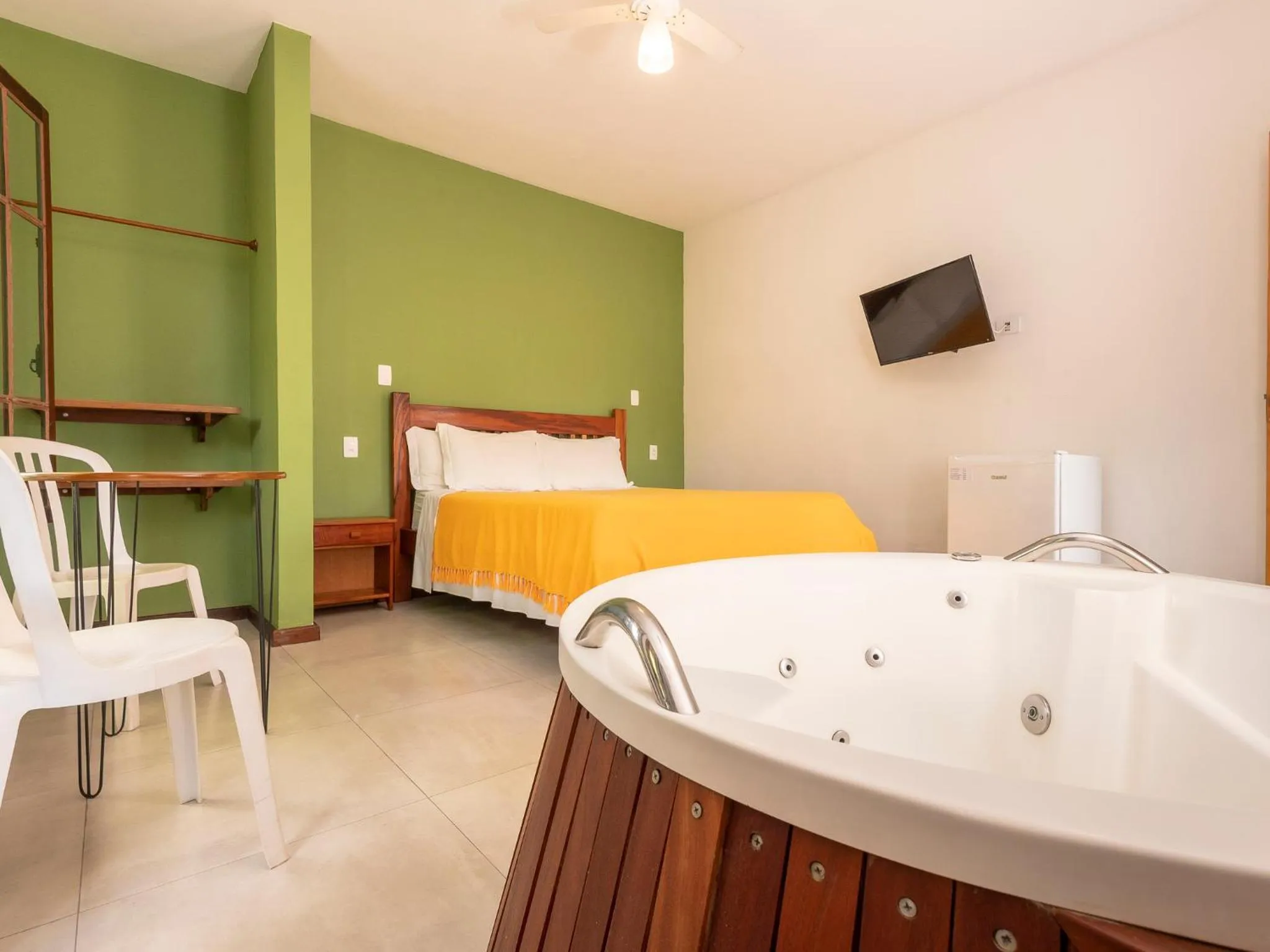 Photo of the whole room, Bed in Pousada Atiaia