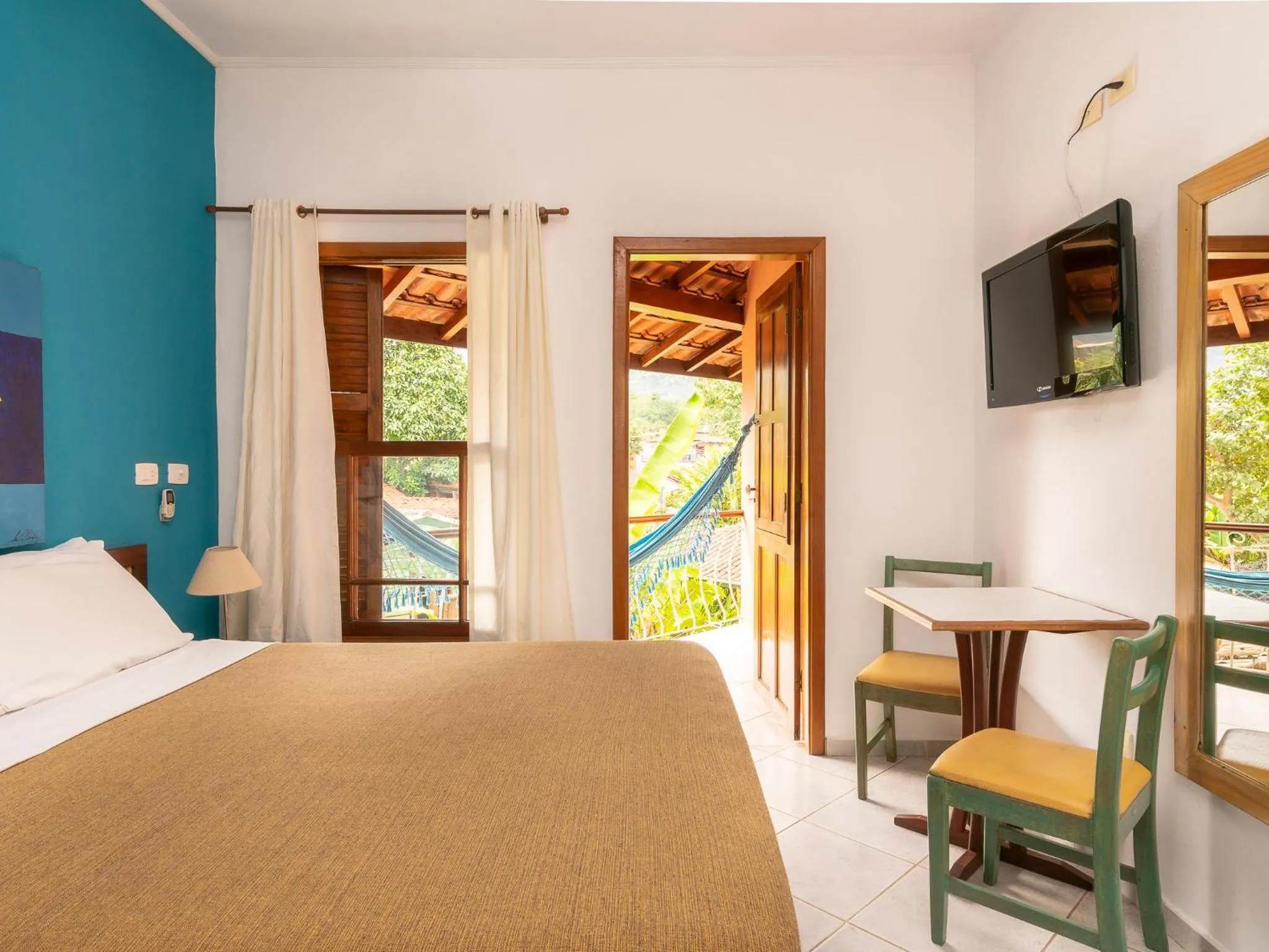 Bedroom, Bed in Pousada Atiaia