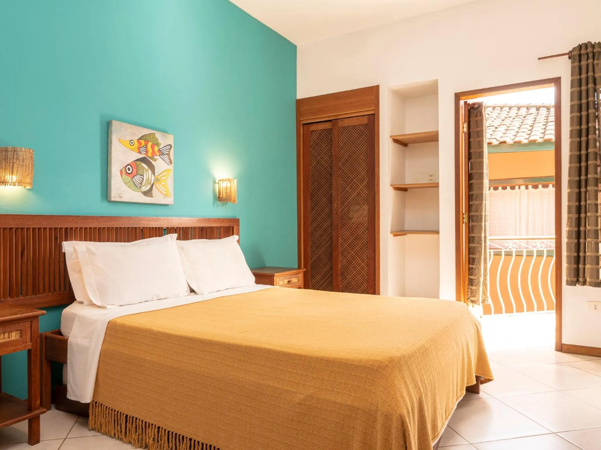 Bedroom, Bed in Pousada Atiaia