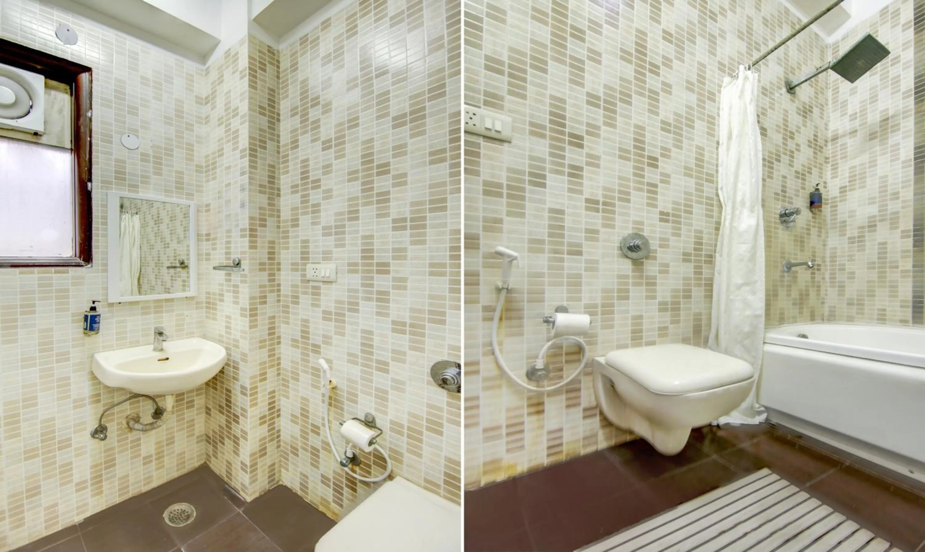 Toilet in Treebo Rockwell Plaza