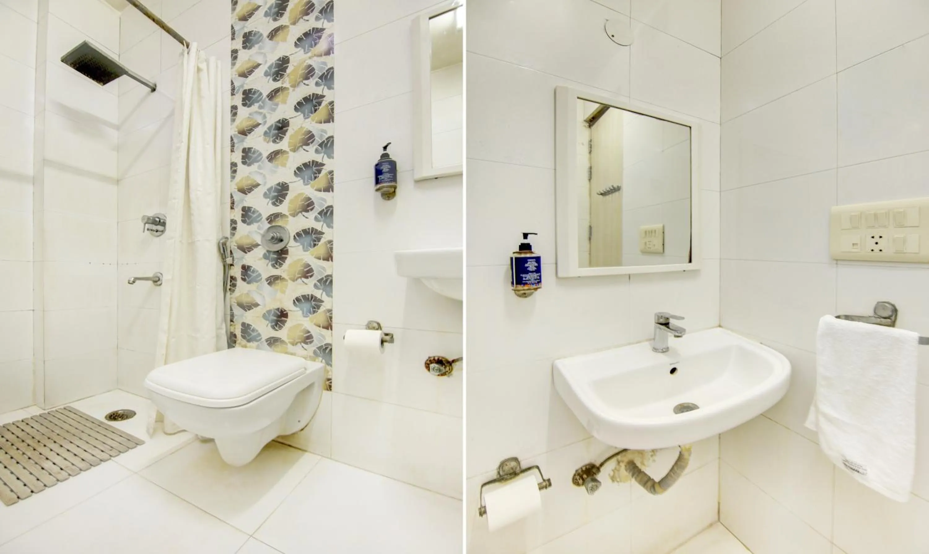 Toilet in Treebo Rockwell Plaza