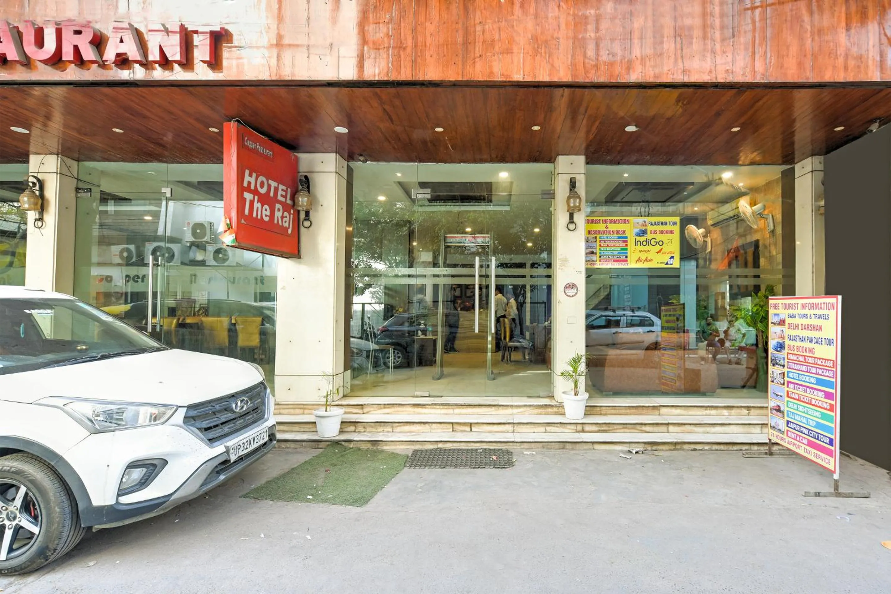Property building in The Raj at New Delhi Railway Station