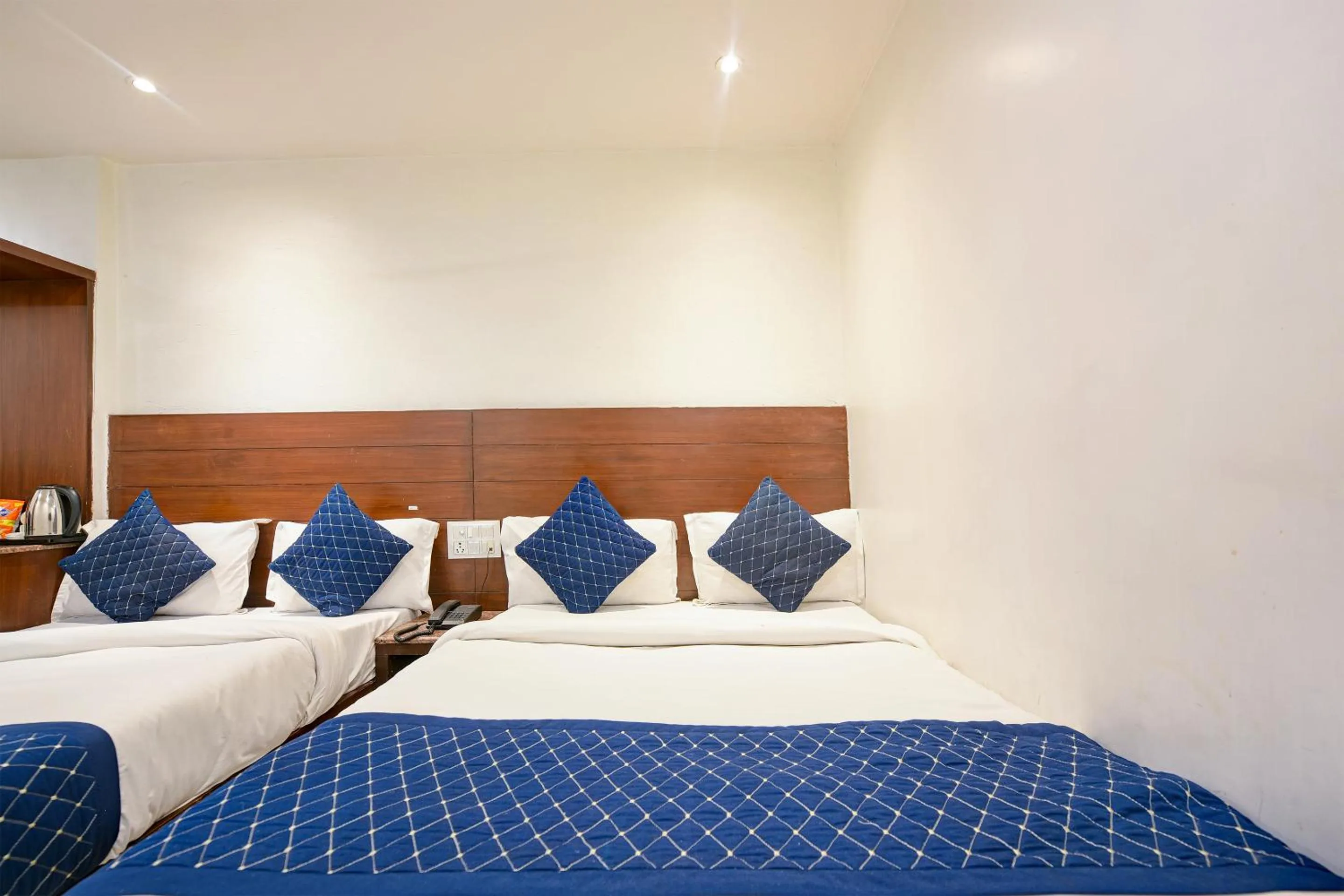 Bedroom, Bed in The Raj at New Delhi Railway Station