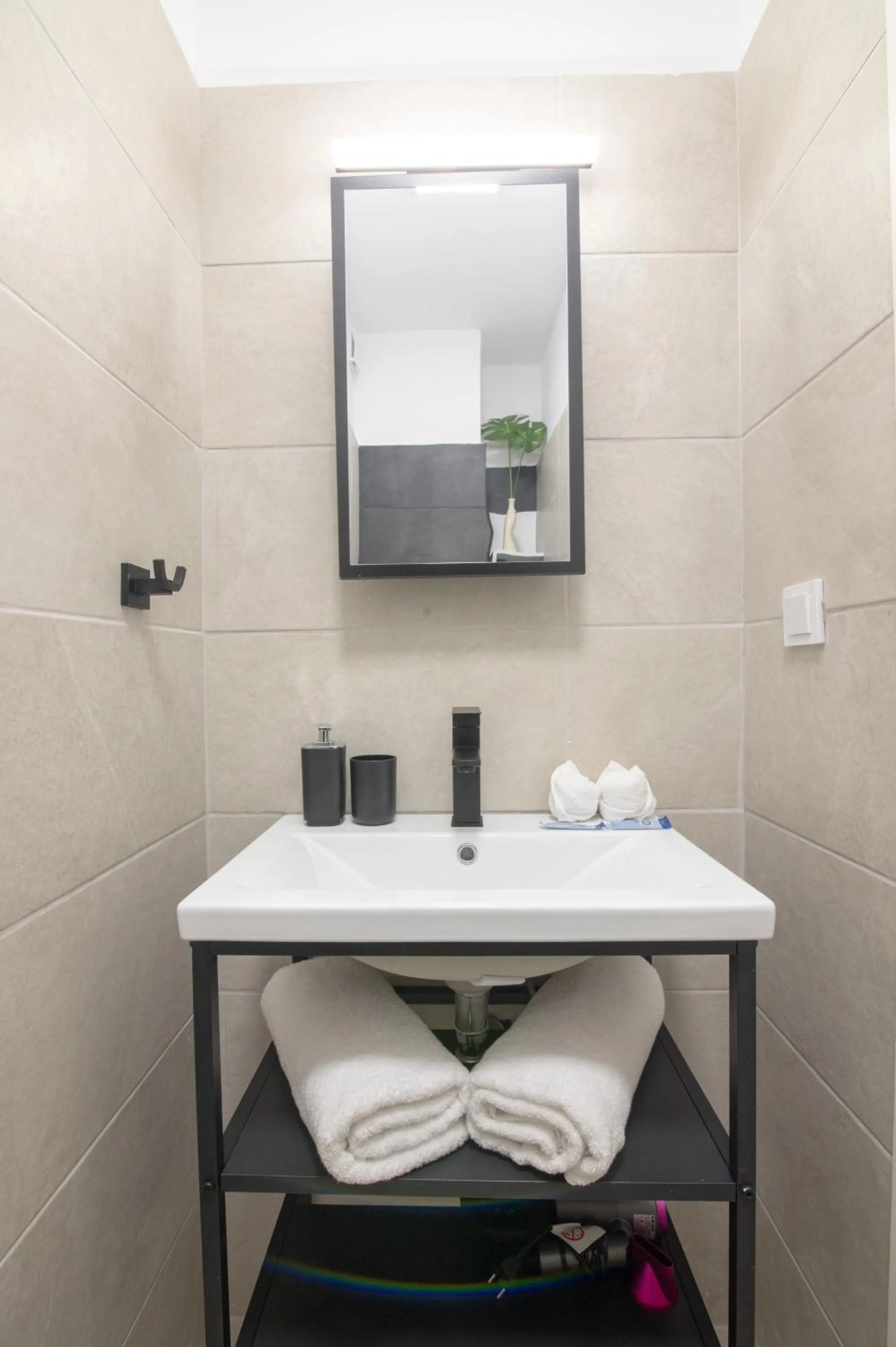 Bathroom in Athens Connection Apartments