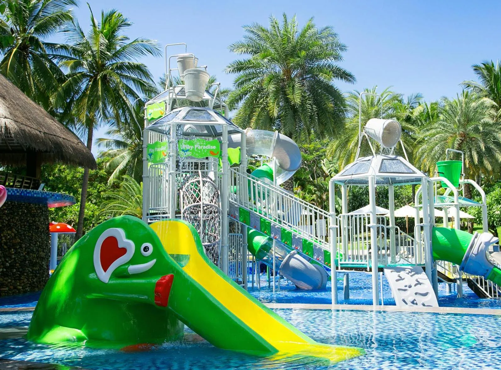 Aqua park in Holiday Inn Resort Sanya Bay by IHG