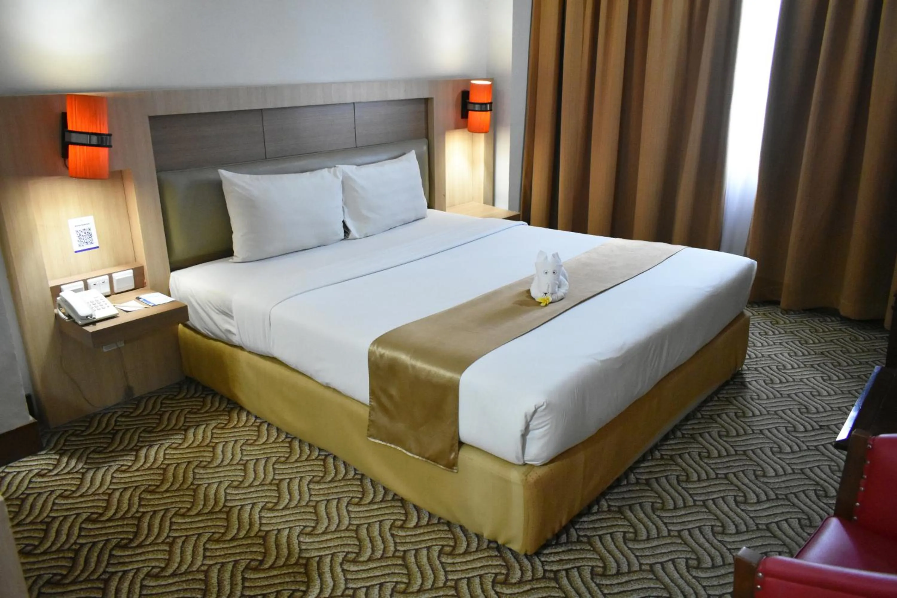Bed in Abadi Hotel Malioboro Yogyakarta