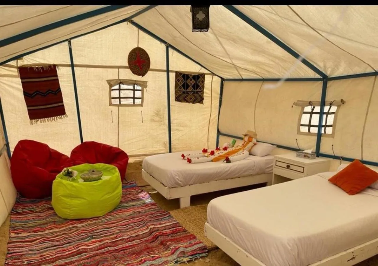 Bed in Sharm El Naga Resort and Diving Center