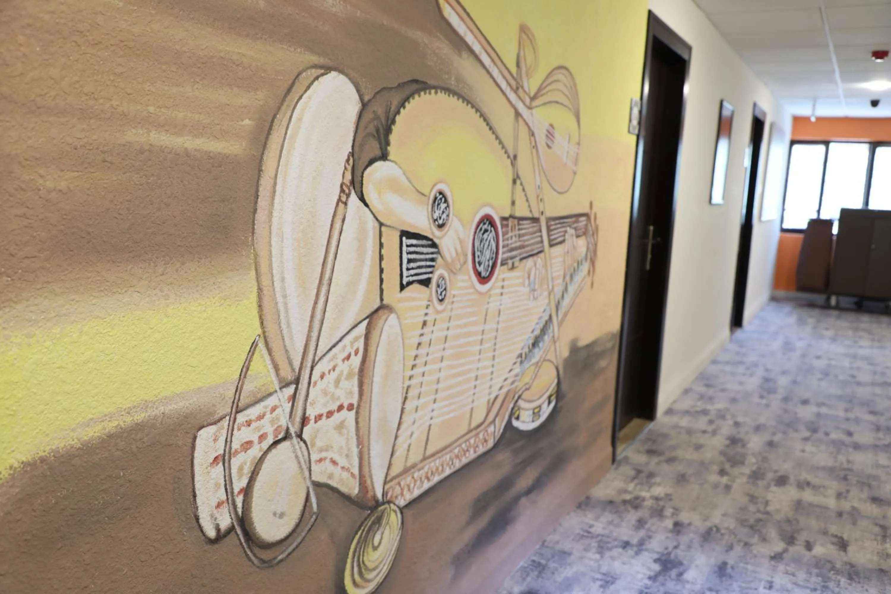 Decorative detail in The Sydney Hotel