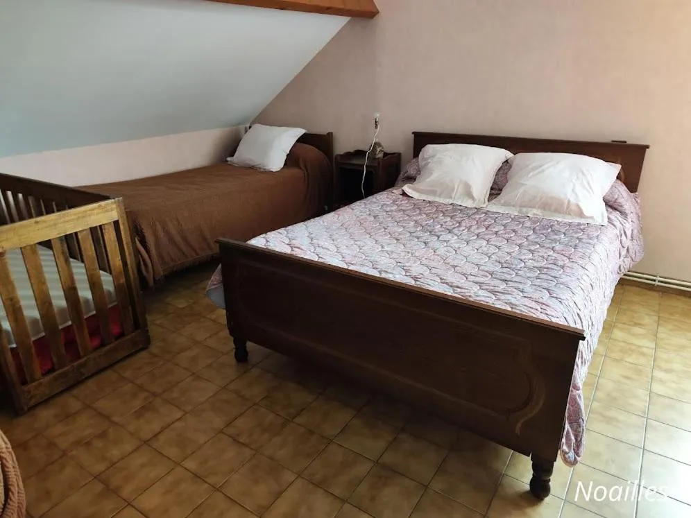 Bed in A L'ETAPE DE LA FERME