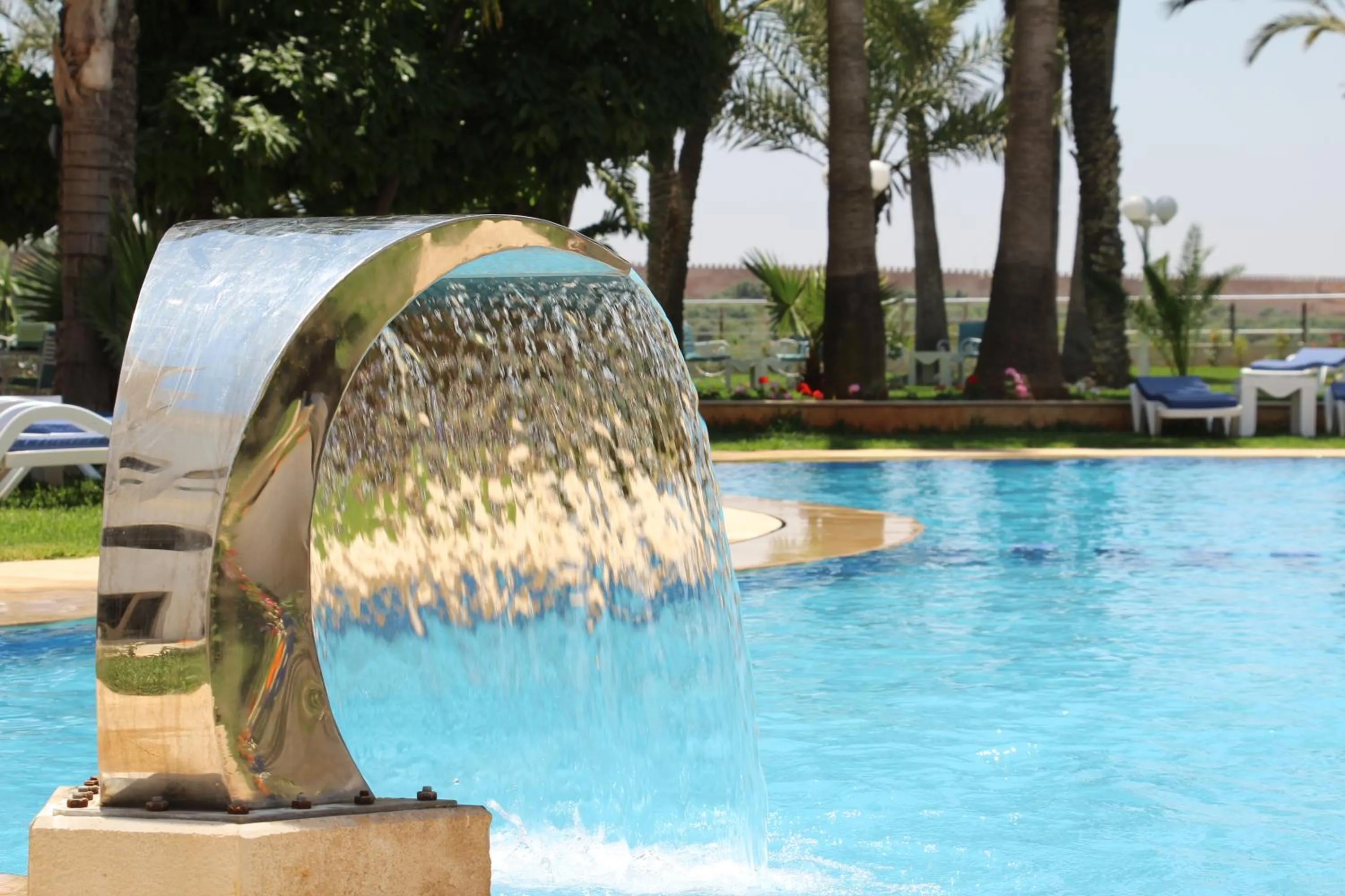 Garden in Zaki Hotel