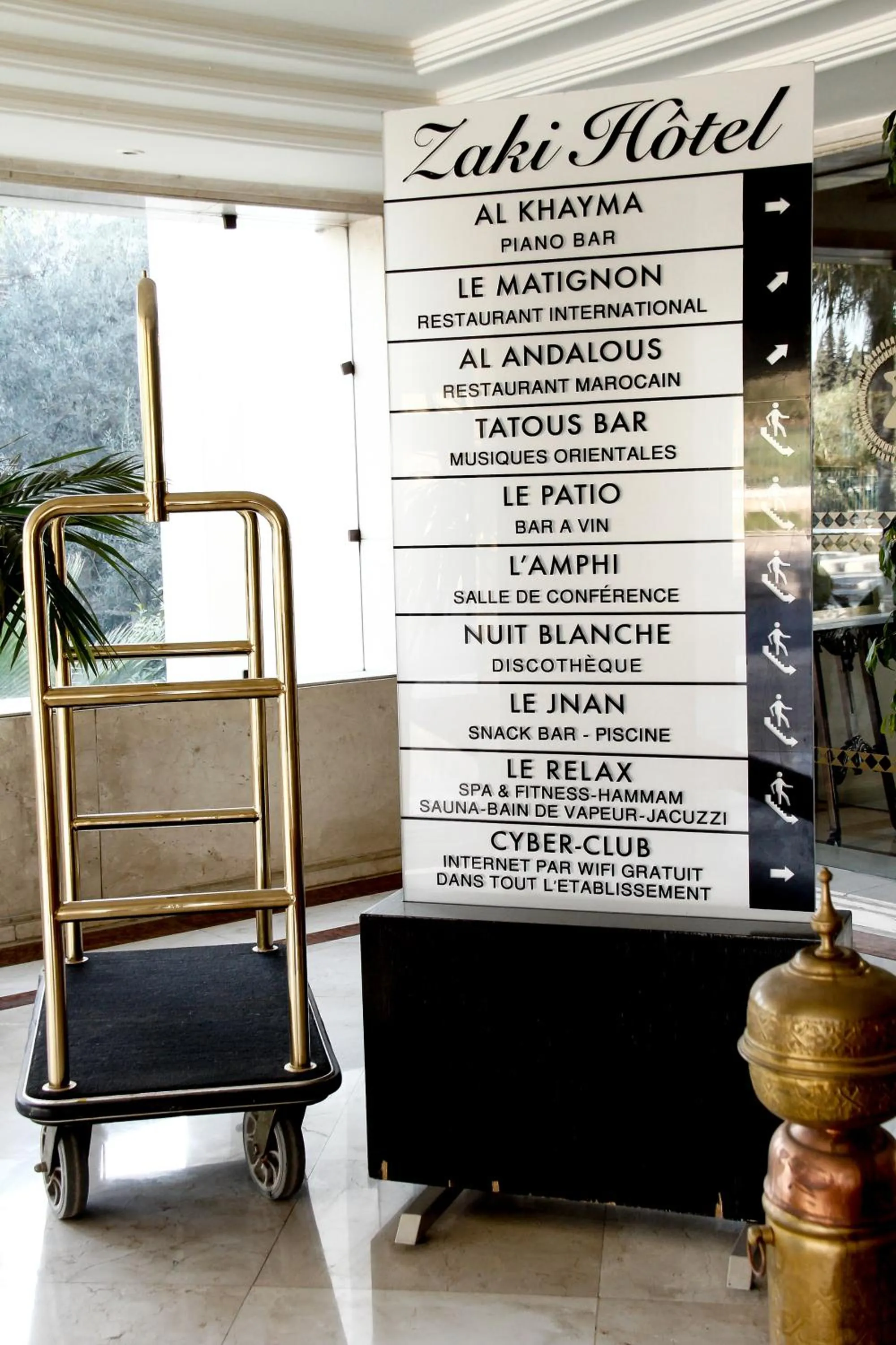 Property logo or sign in Zaki Hotel