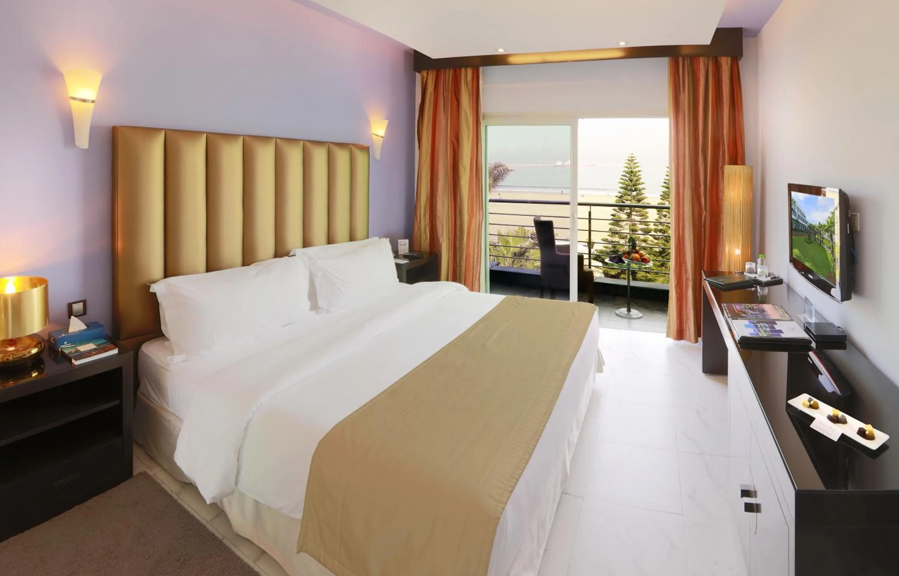 Bed in Avanti Mohammedia Hotel