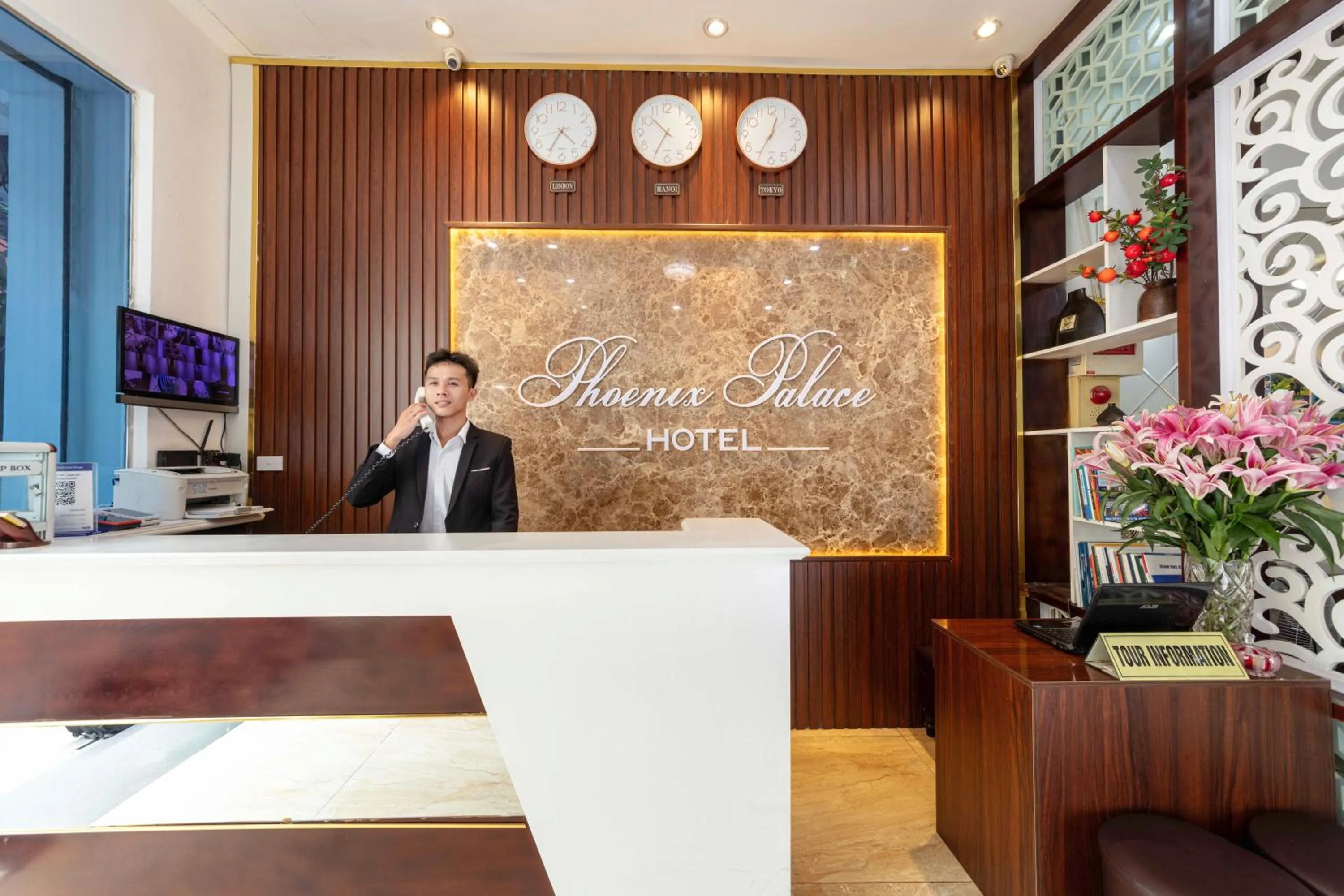 Staff in Phoenix Palace Hotel Hanoi