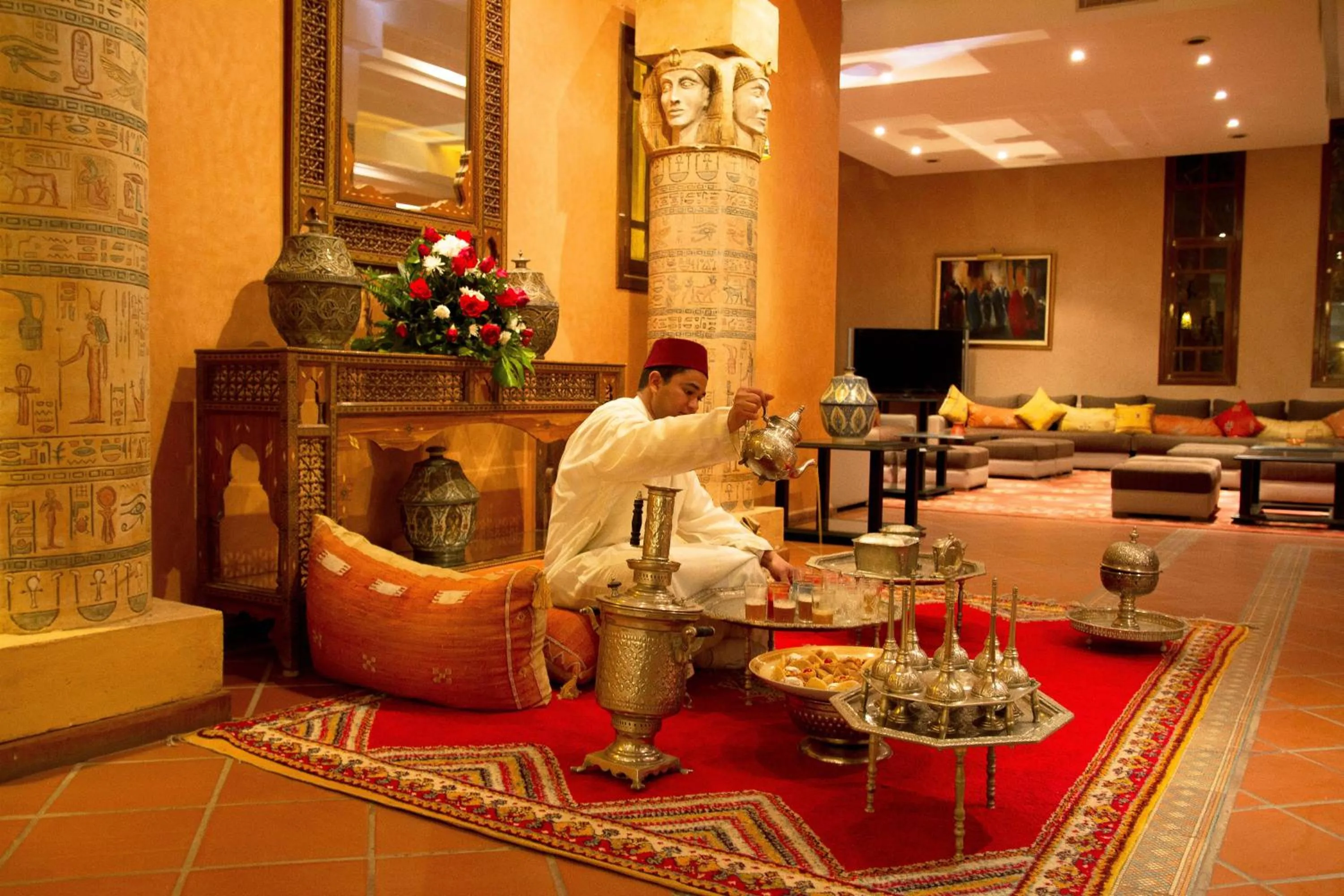 Lobby or reception in Berbère Palace