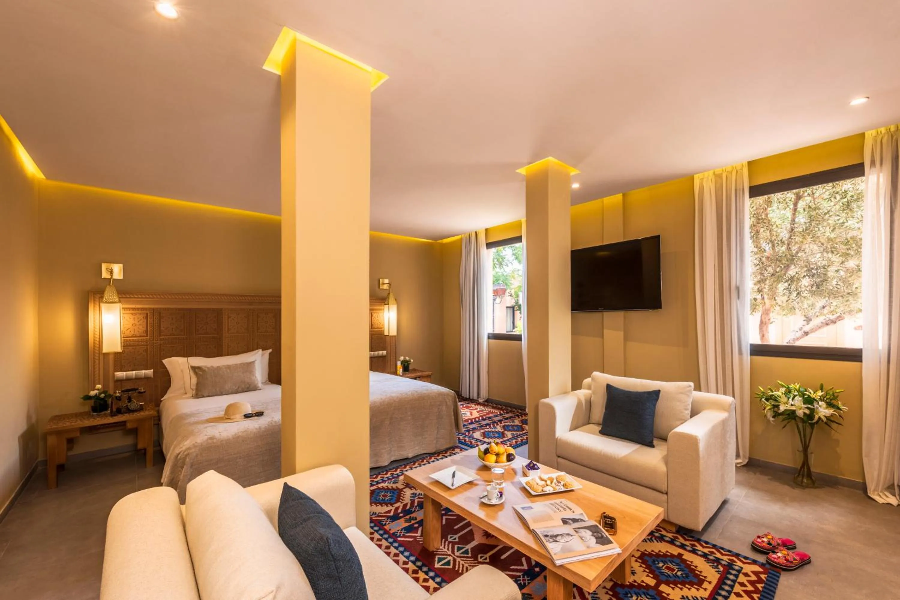 Photo of the whole room in Berbère Palace