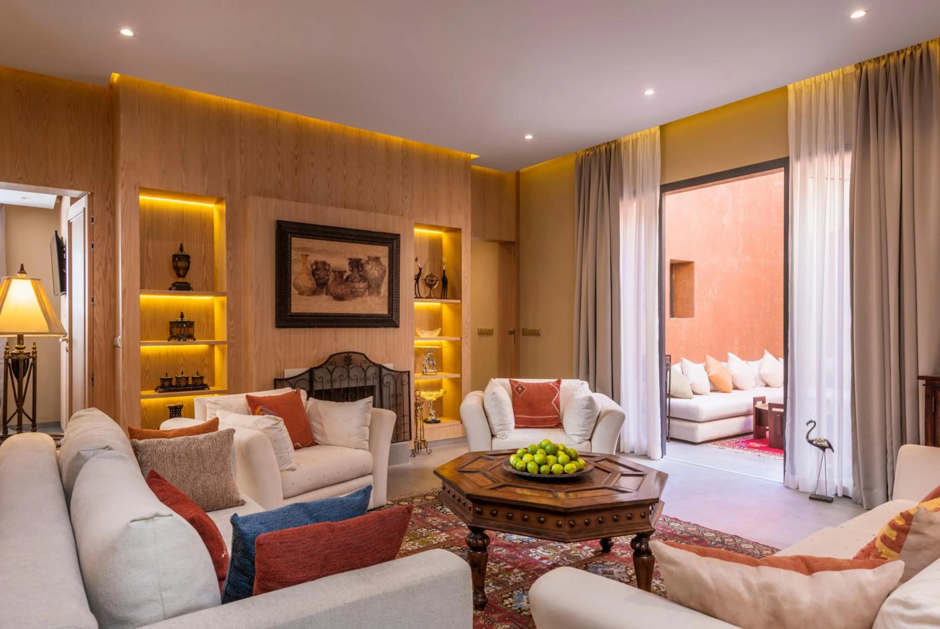 Living room in Berbère Palace