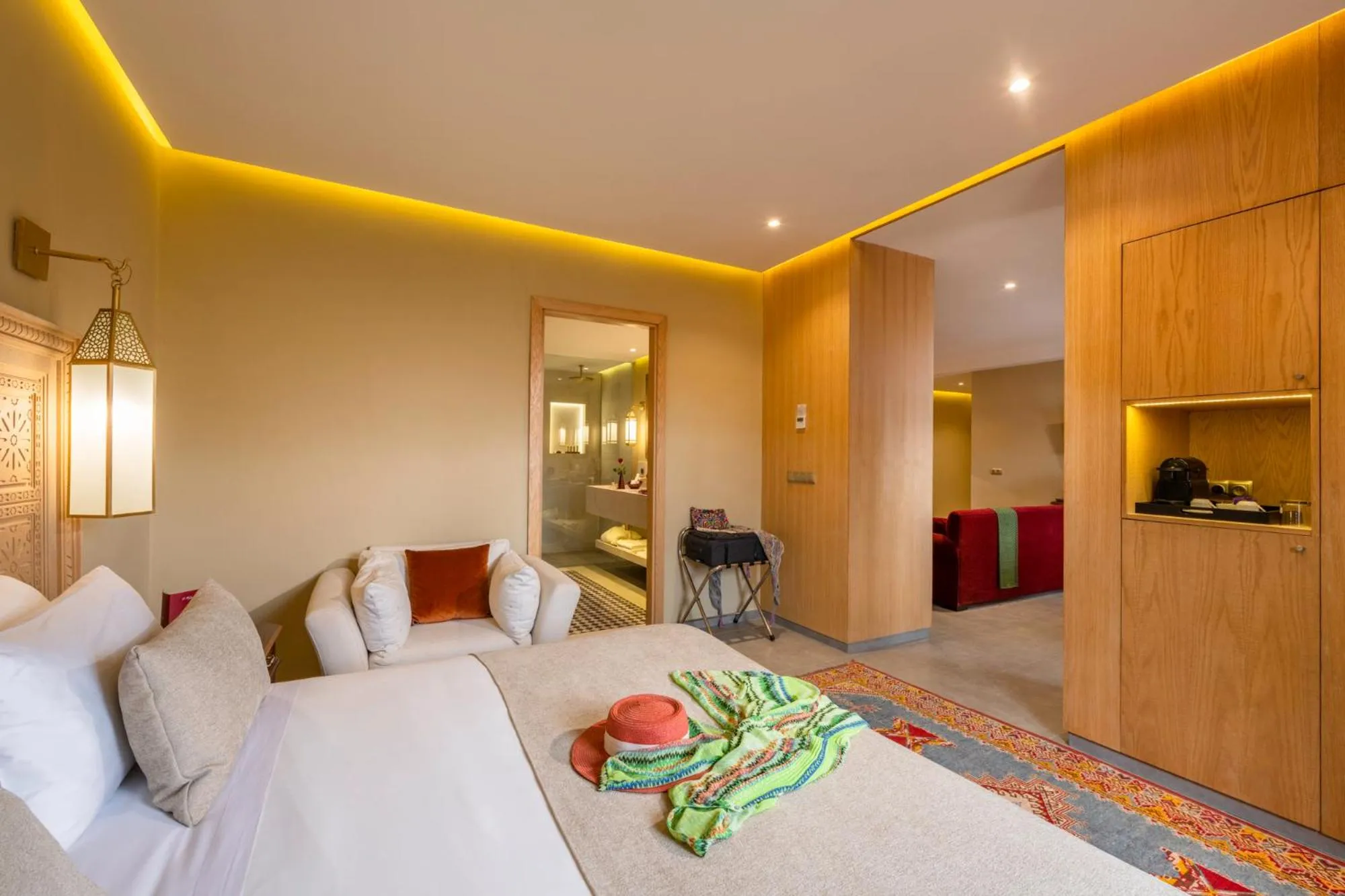 Bedroom, Bed in Berbère Palace