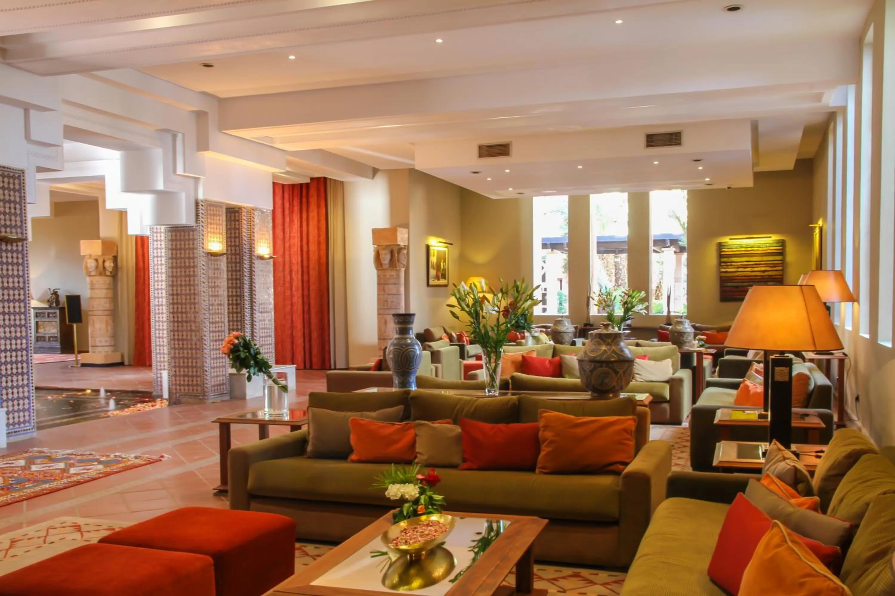 Lobby or reception in Berbère Palace