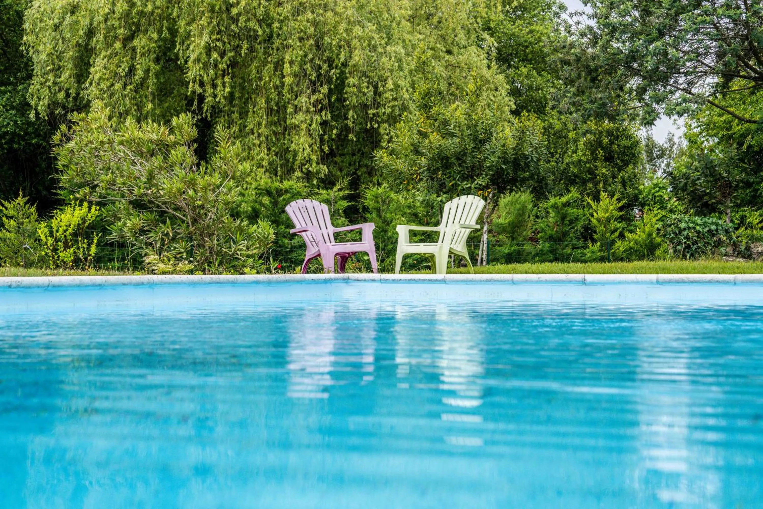 Natural landscape in Logis Hôtel La crémaillère