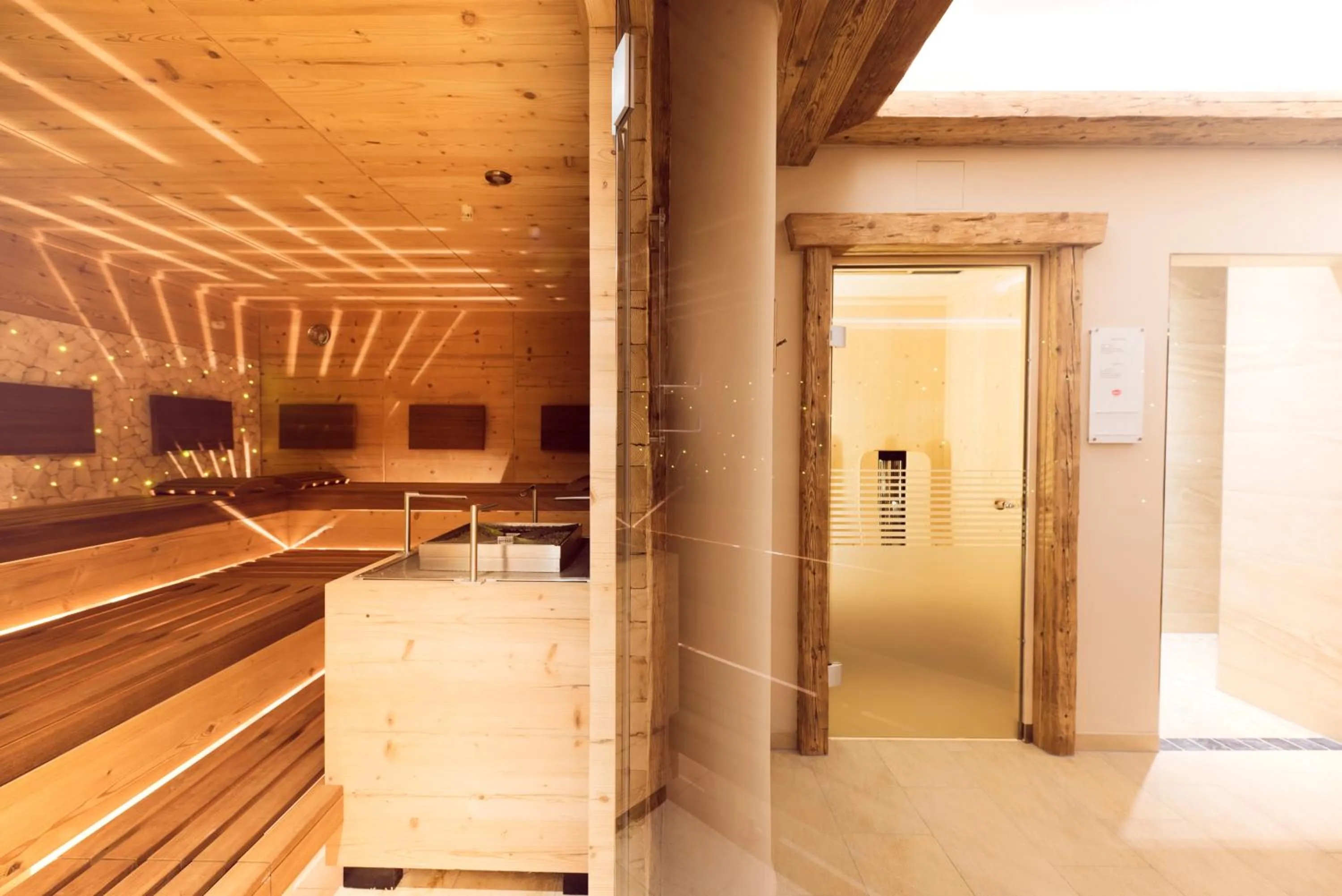 Sauna in Aktiv & Vitalhotel Bergcristall