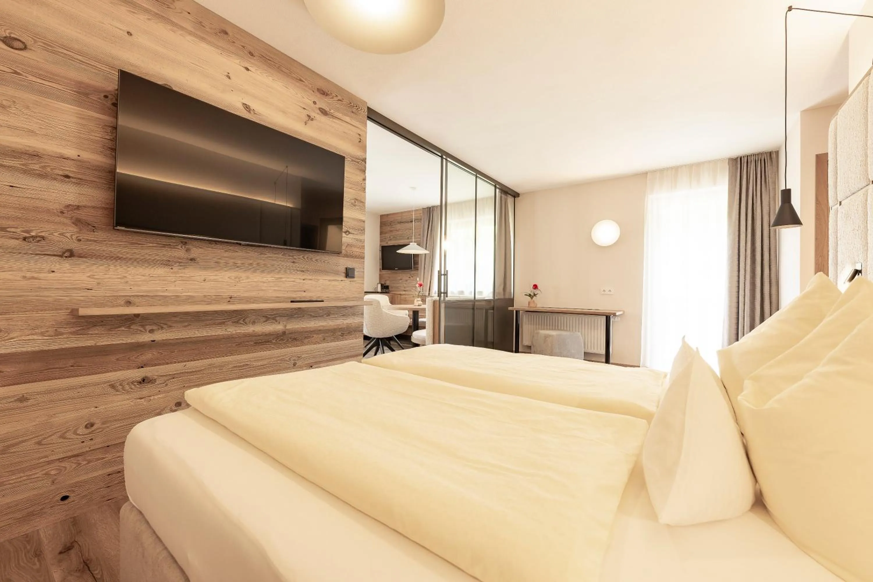 Photo of the whole room, Bed in Aktiv & Vitalhotel Bergcristall