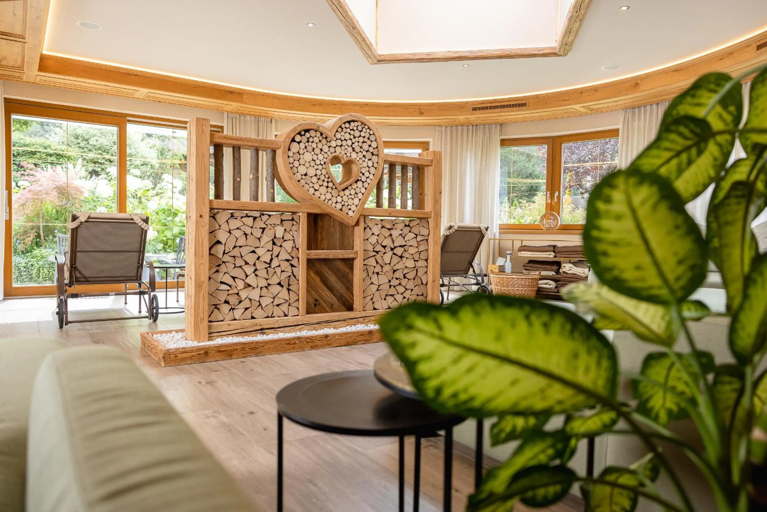 Sauna in Aktiv & Vitalhotel Bergcristall