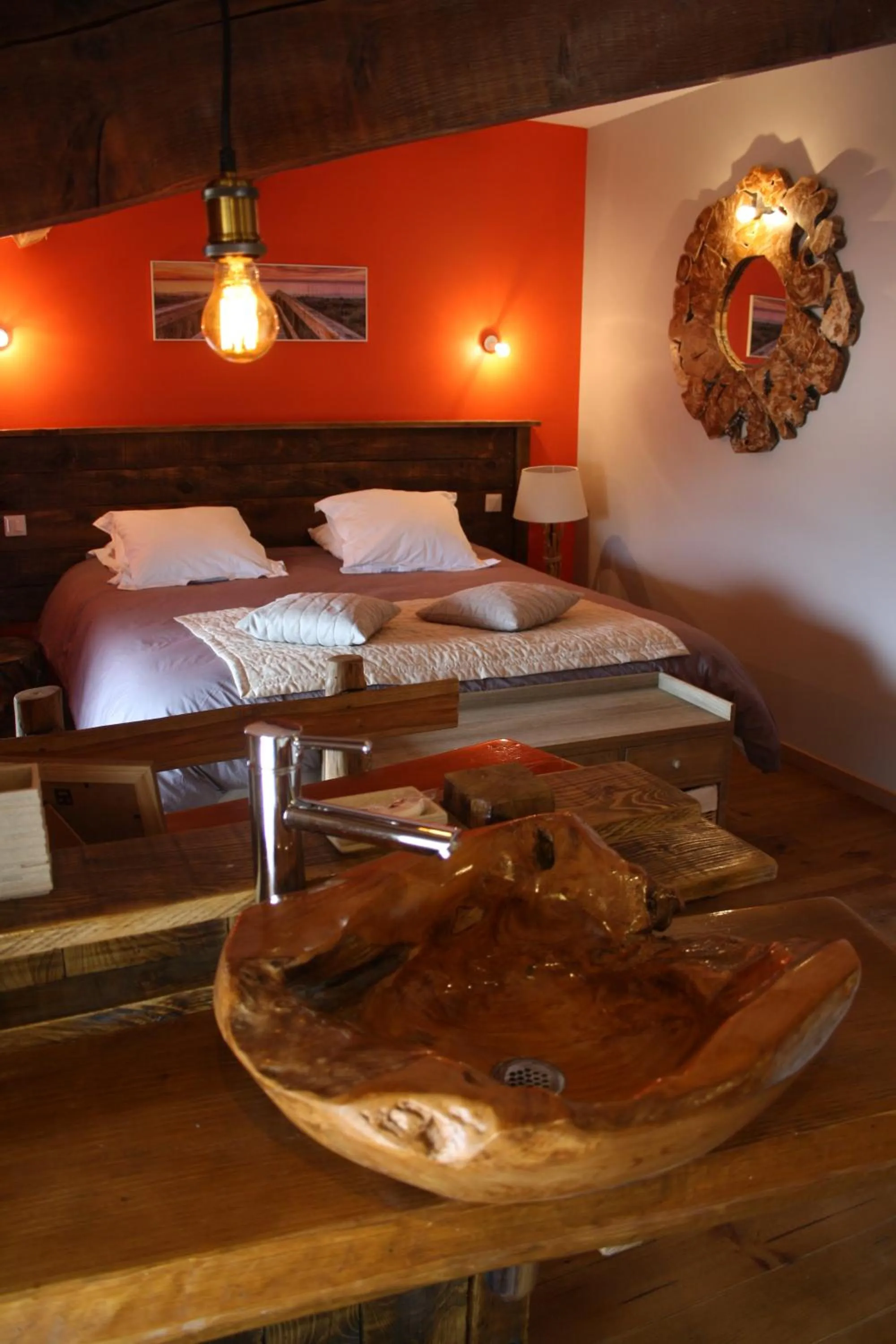 Bed in Domaine du Serre d'Avène