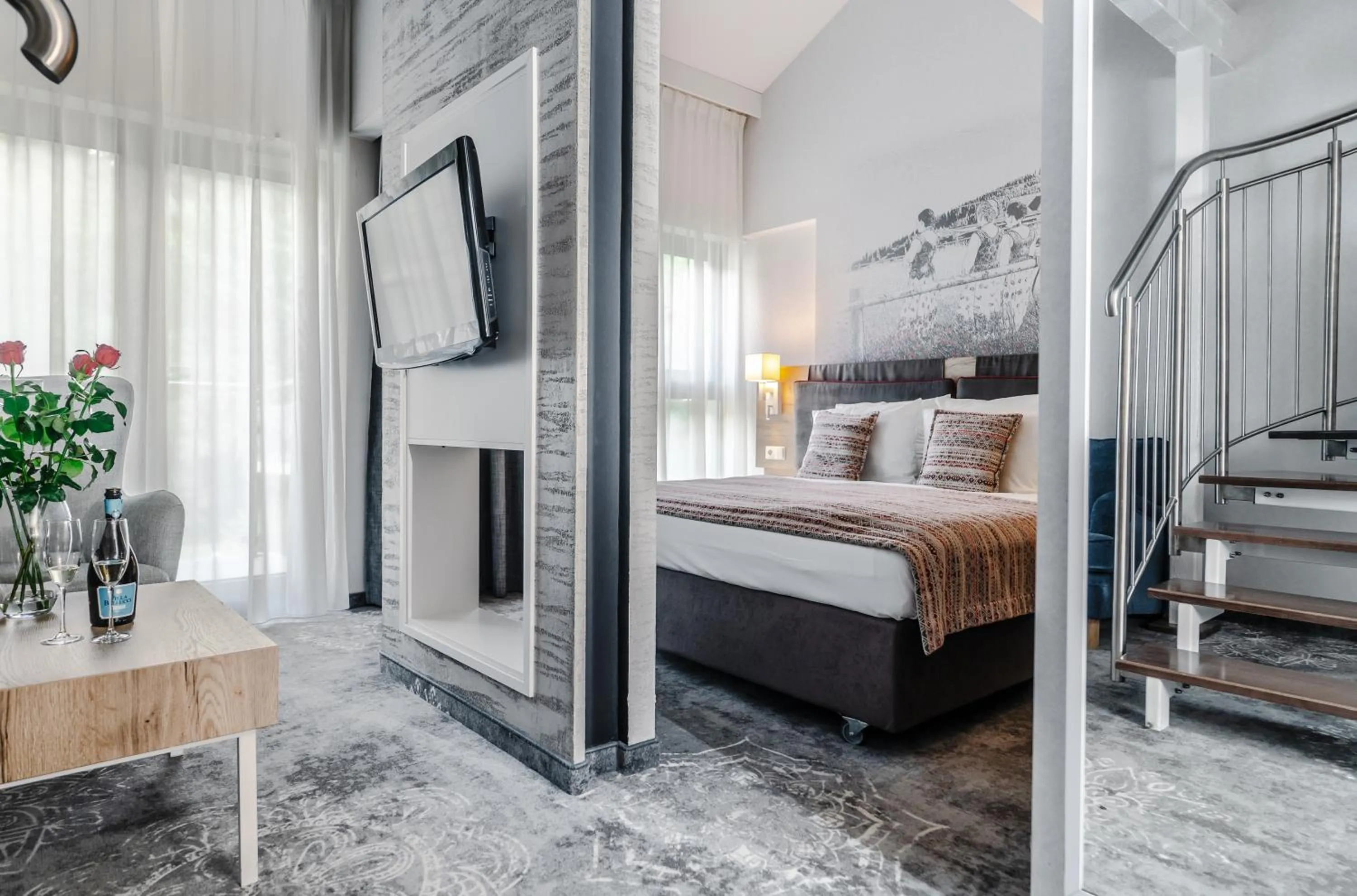 Bedroom, Bed in Hotel Aquarion Family & Friends - Destigo Hotels