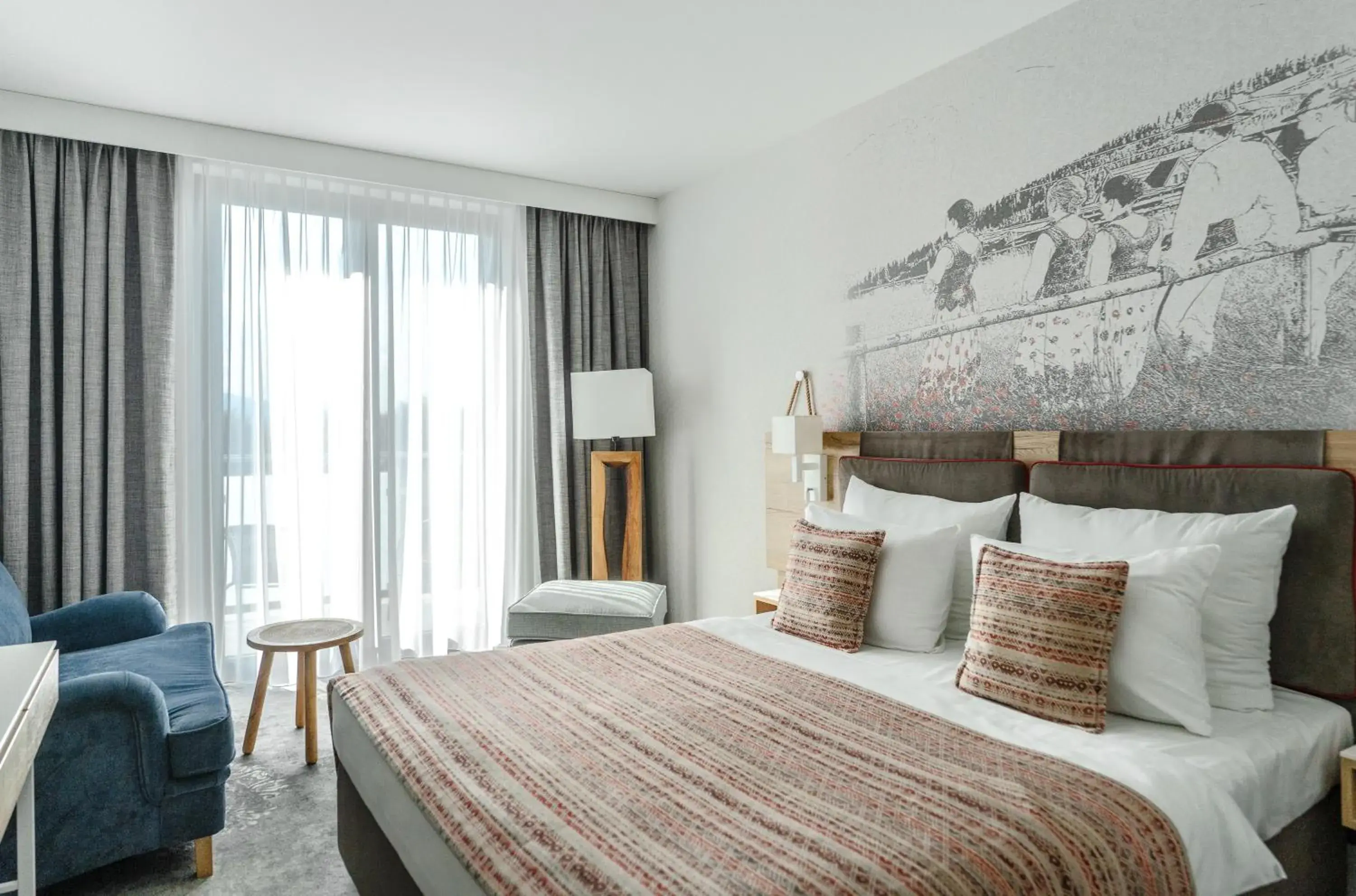 Superior Family Room with 1 double bed (without access to the thermal baths) in Hotel Aquarion Family & Friends Superior Family Room with 1 double bed (without access to the thermal baths) in Hotel Aquarion Family & Friends