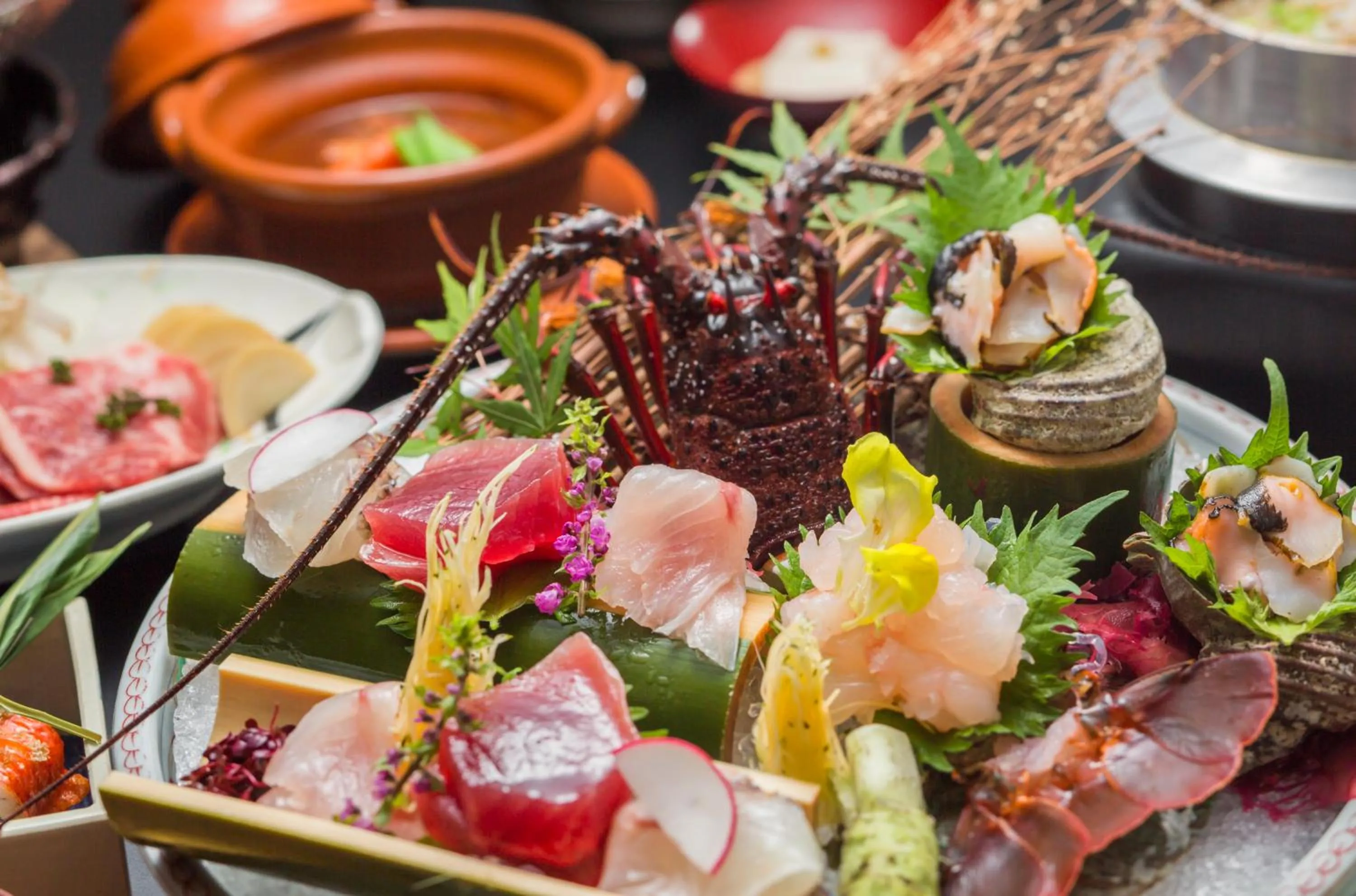 Dinner in Toushinan Komeya