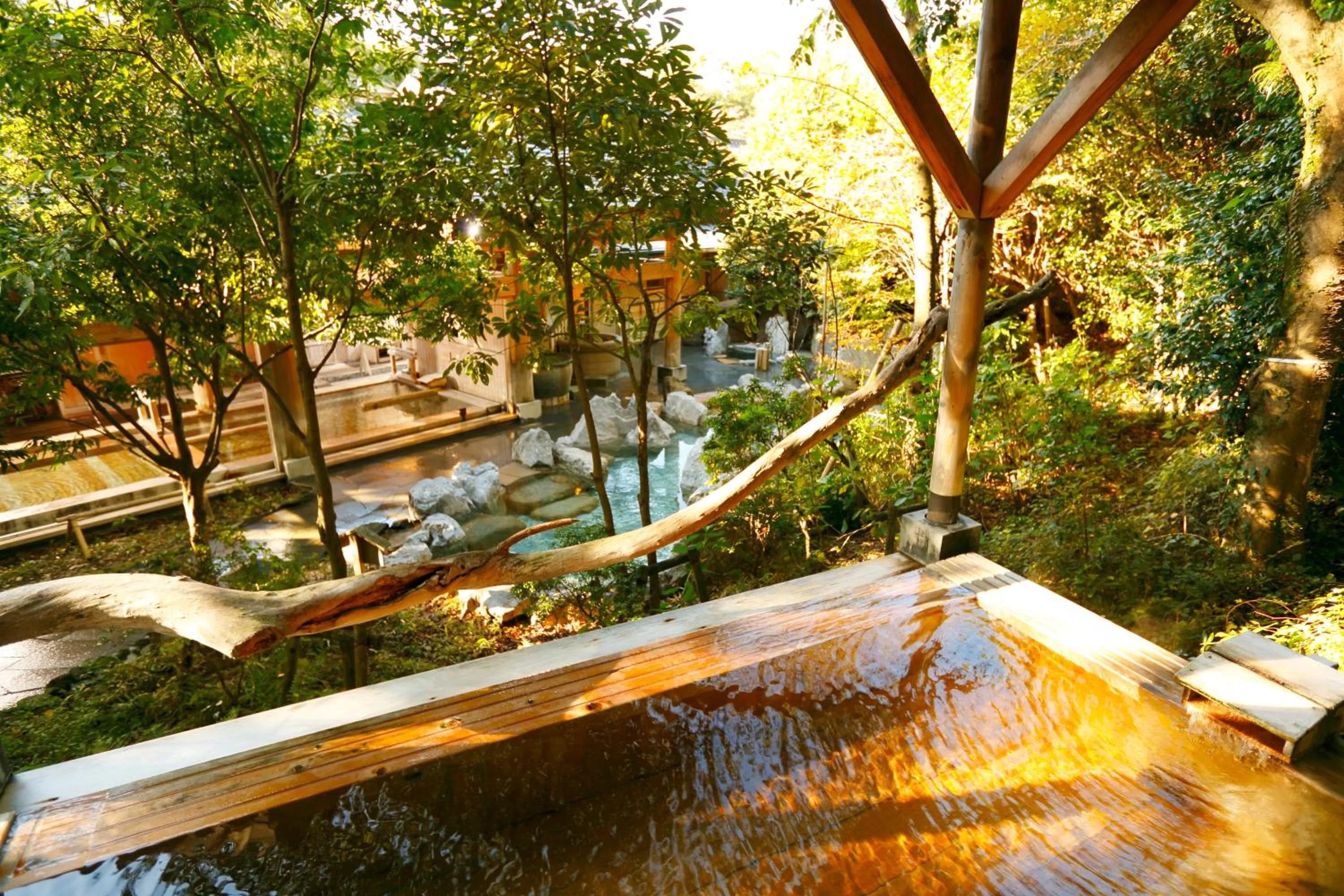 Open Air Bath in Mori no yu Kira No Sato Reopening on December 22, 2025