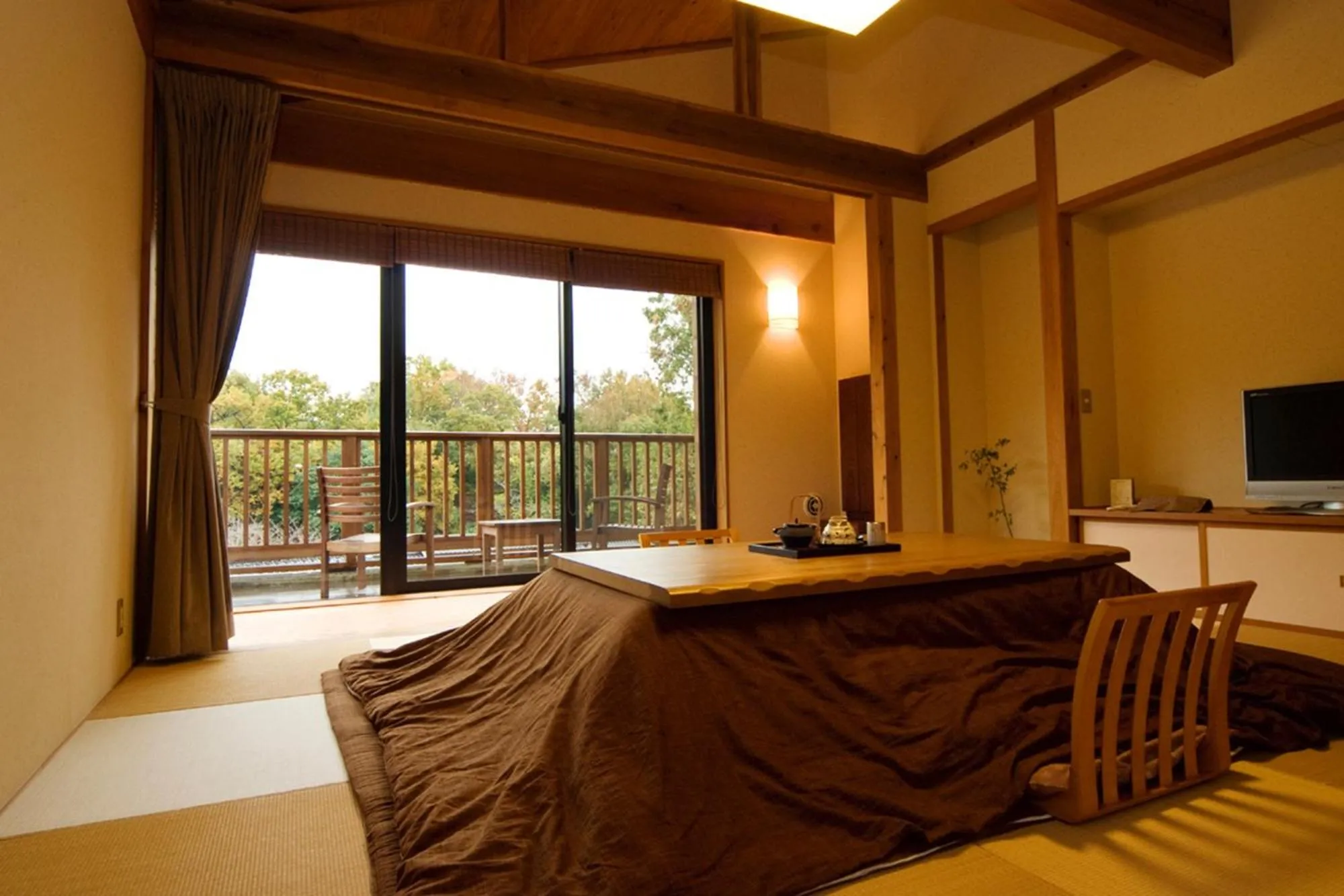 Living room in Mori no yu Kira No Sato Reopening on December 22, 2025