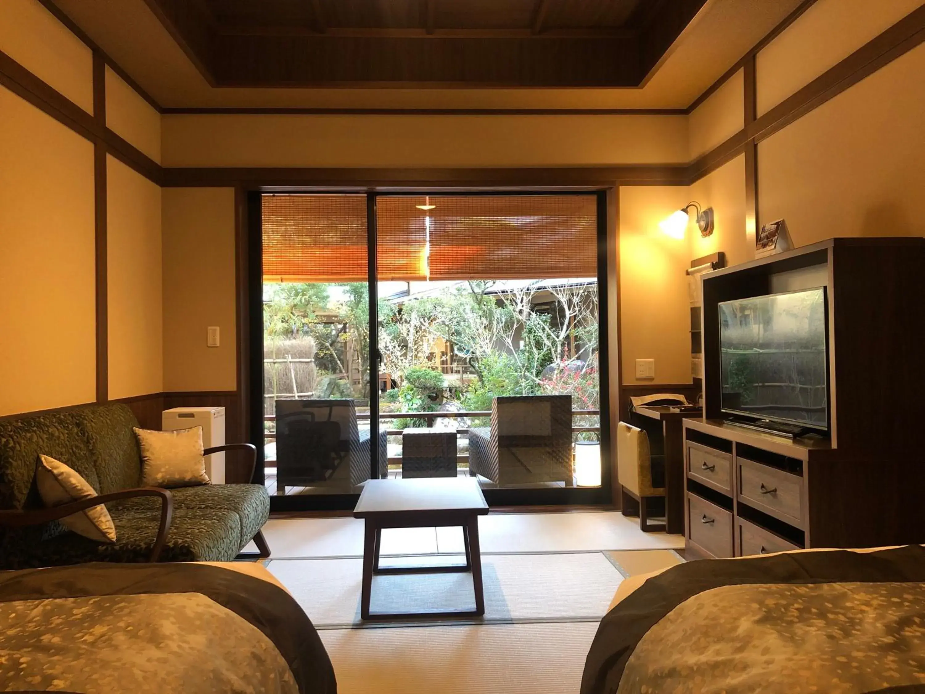 Standard Twin Room with Garden View in Yukairo Kikuya Standard Twin Room with Garden View in Yukairo Kikuya