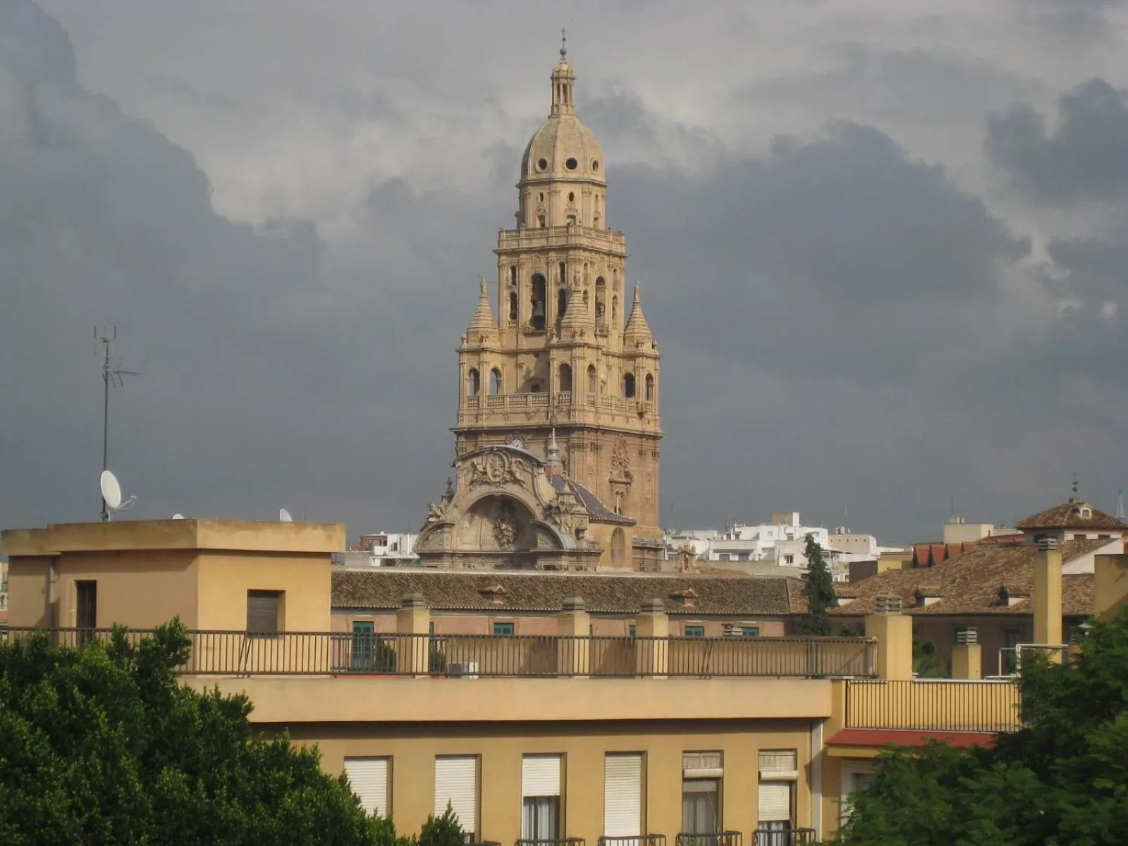 View (from property/room) in Pension Segura