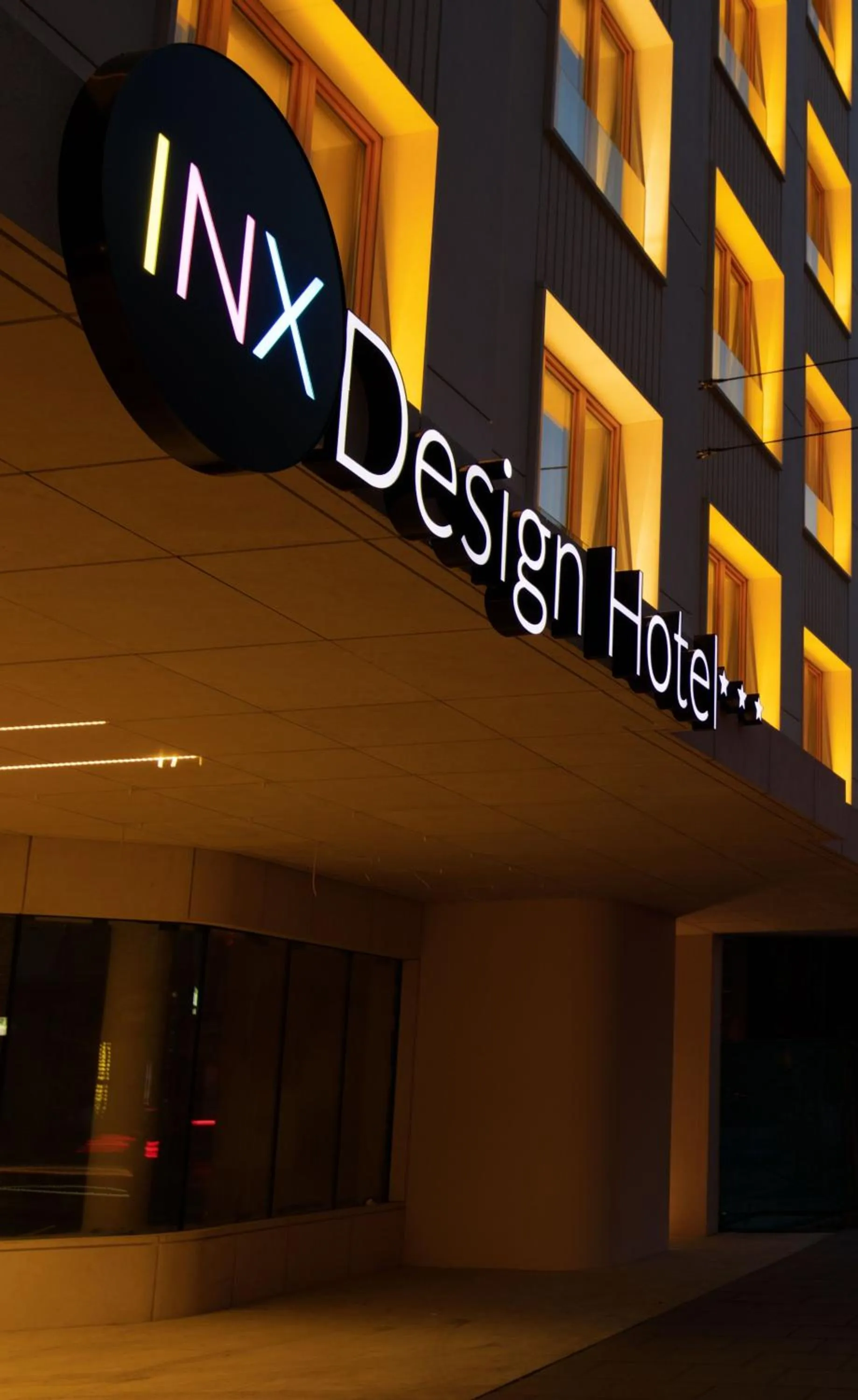 Property building in INX Design Hotel