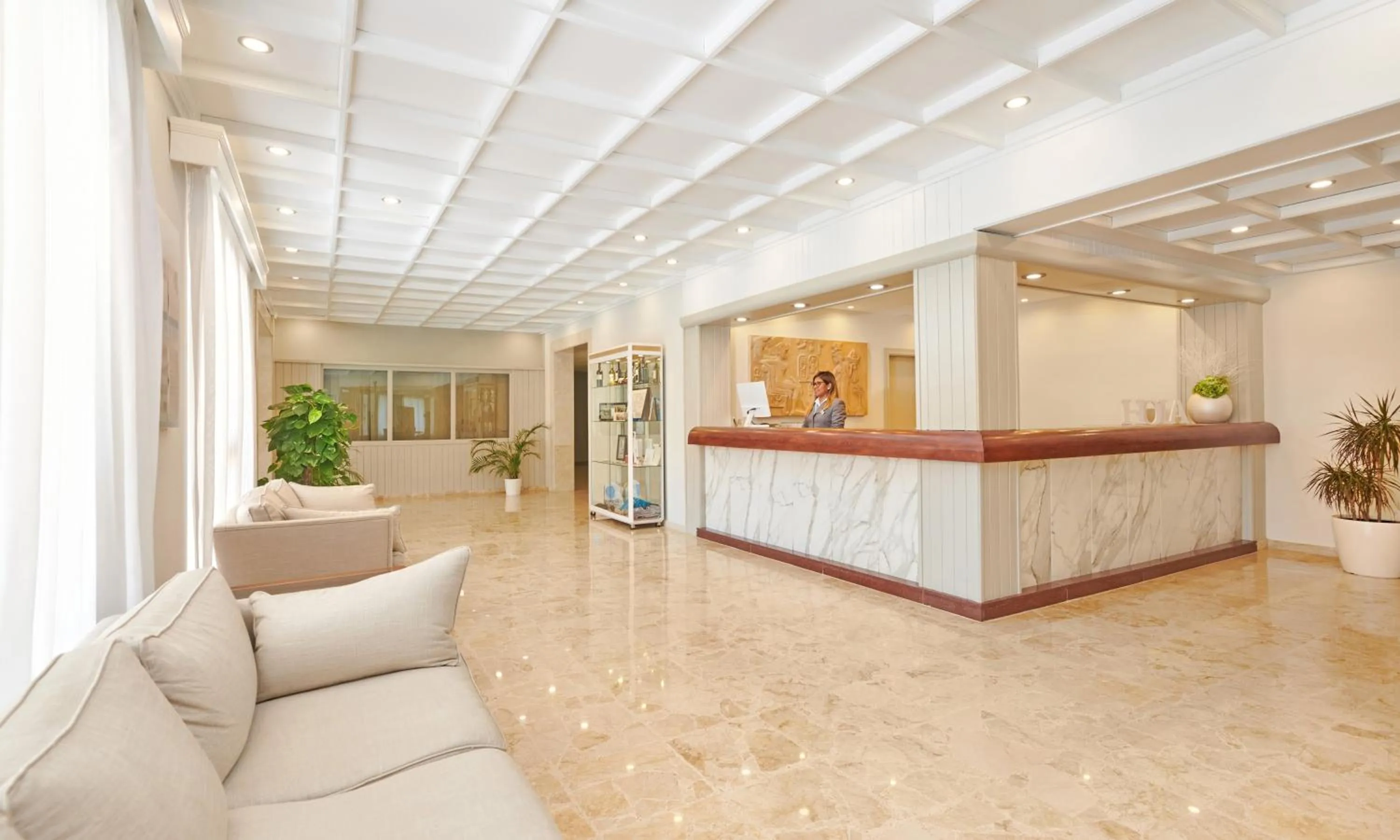 Lobby or reception in Grupotel Nilo & Spa