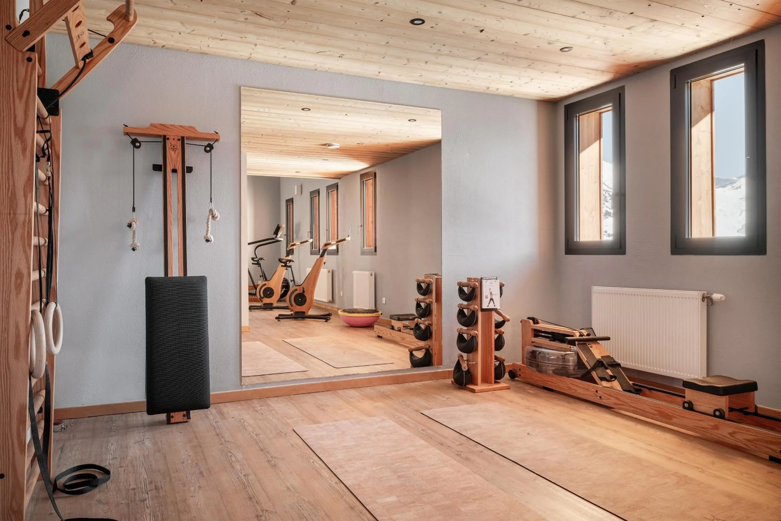 Fitness centre/facilities in Dormio Resort Les Portes du Grand Massif