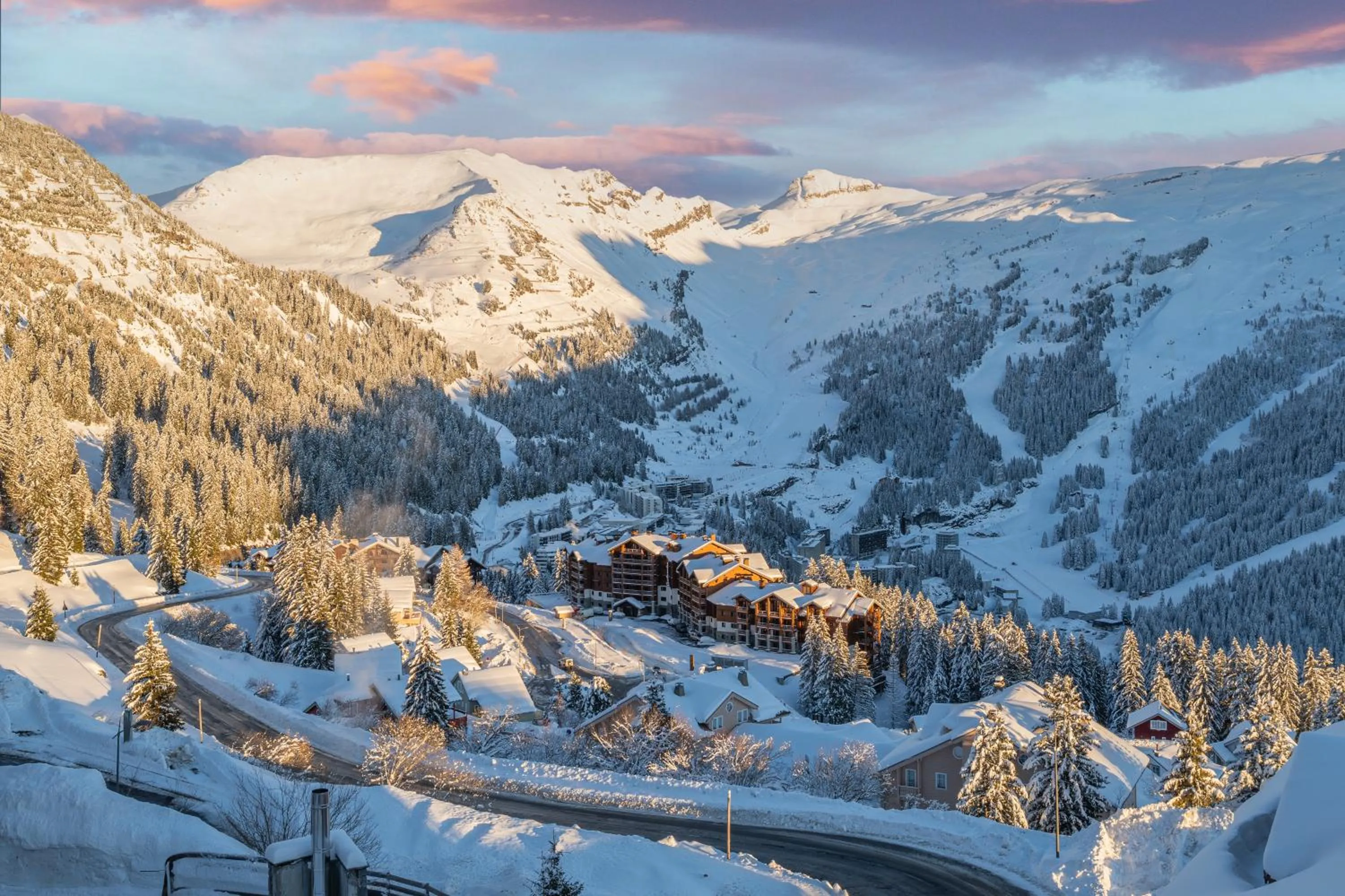 Natural landscape in Dormio Resort Les Portes du Grand Massif