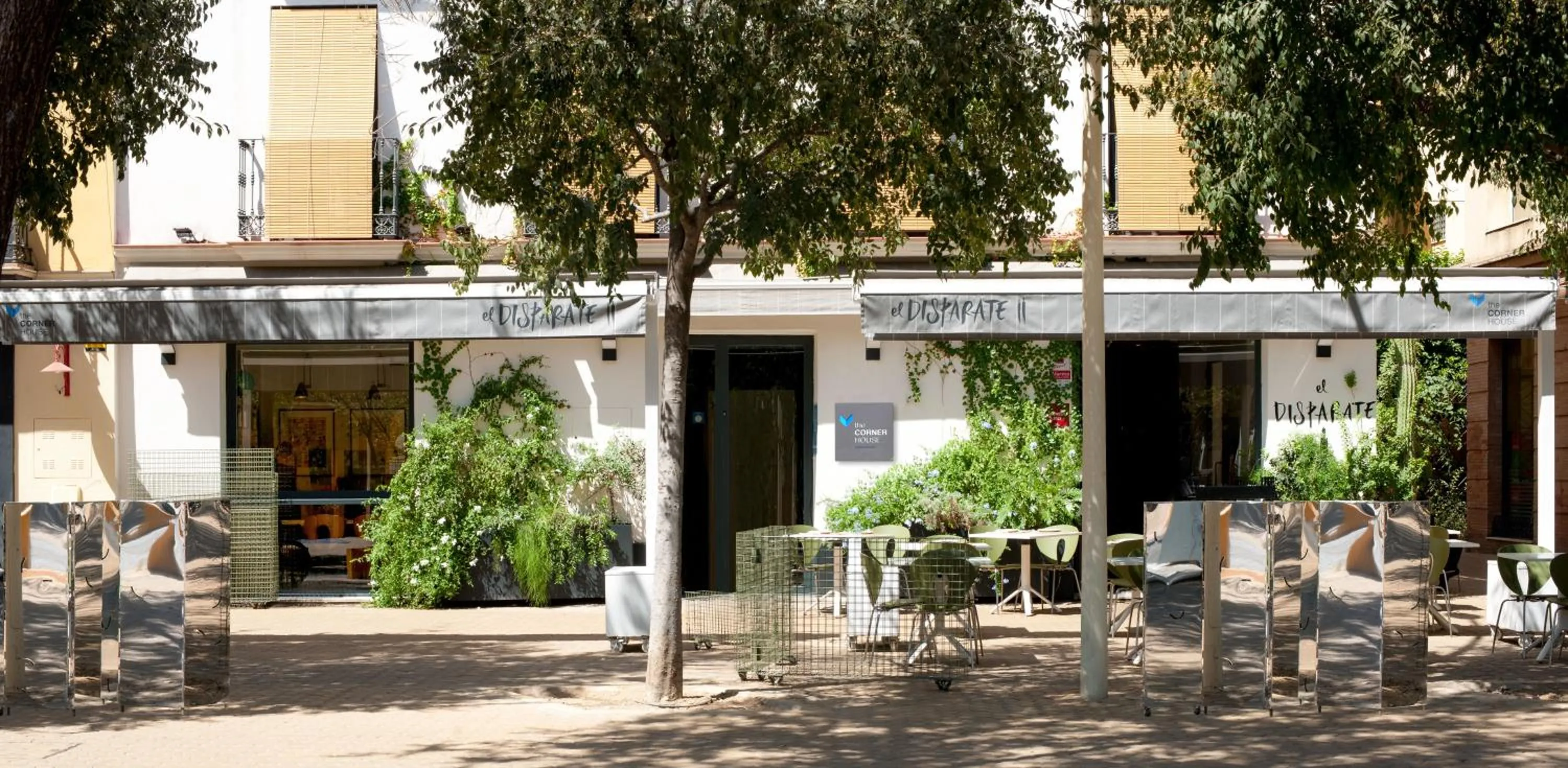 Property building in The Corner House