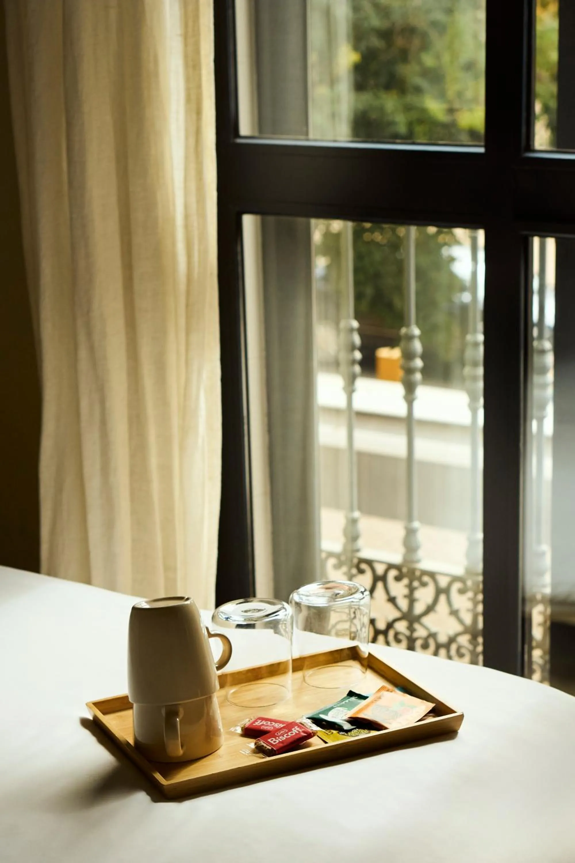 Coffee/tea facilities, Bed in The Corner House