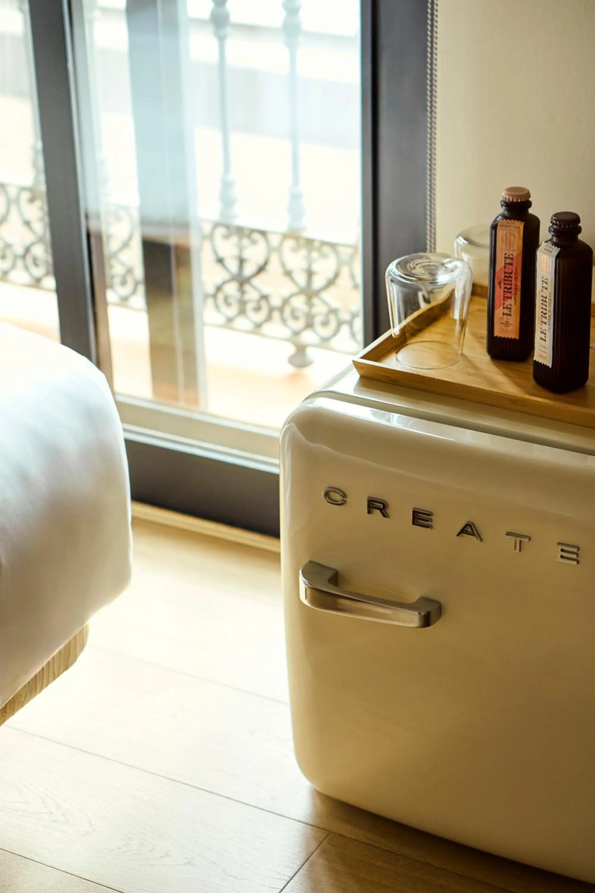 minibar in The Corner House