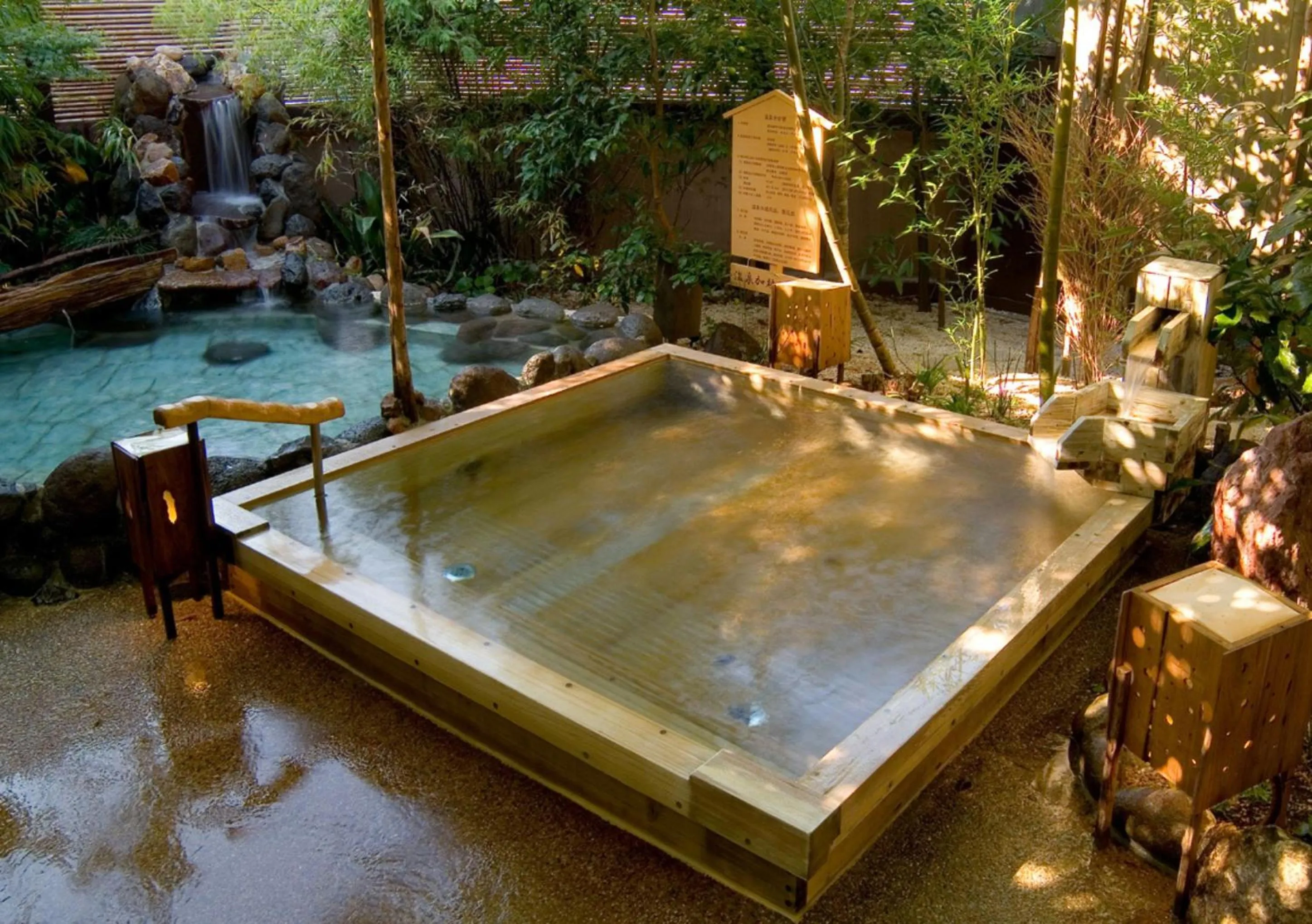 Open Air Bath in Wellness Forest Ito - Kyoritsu Resort