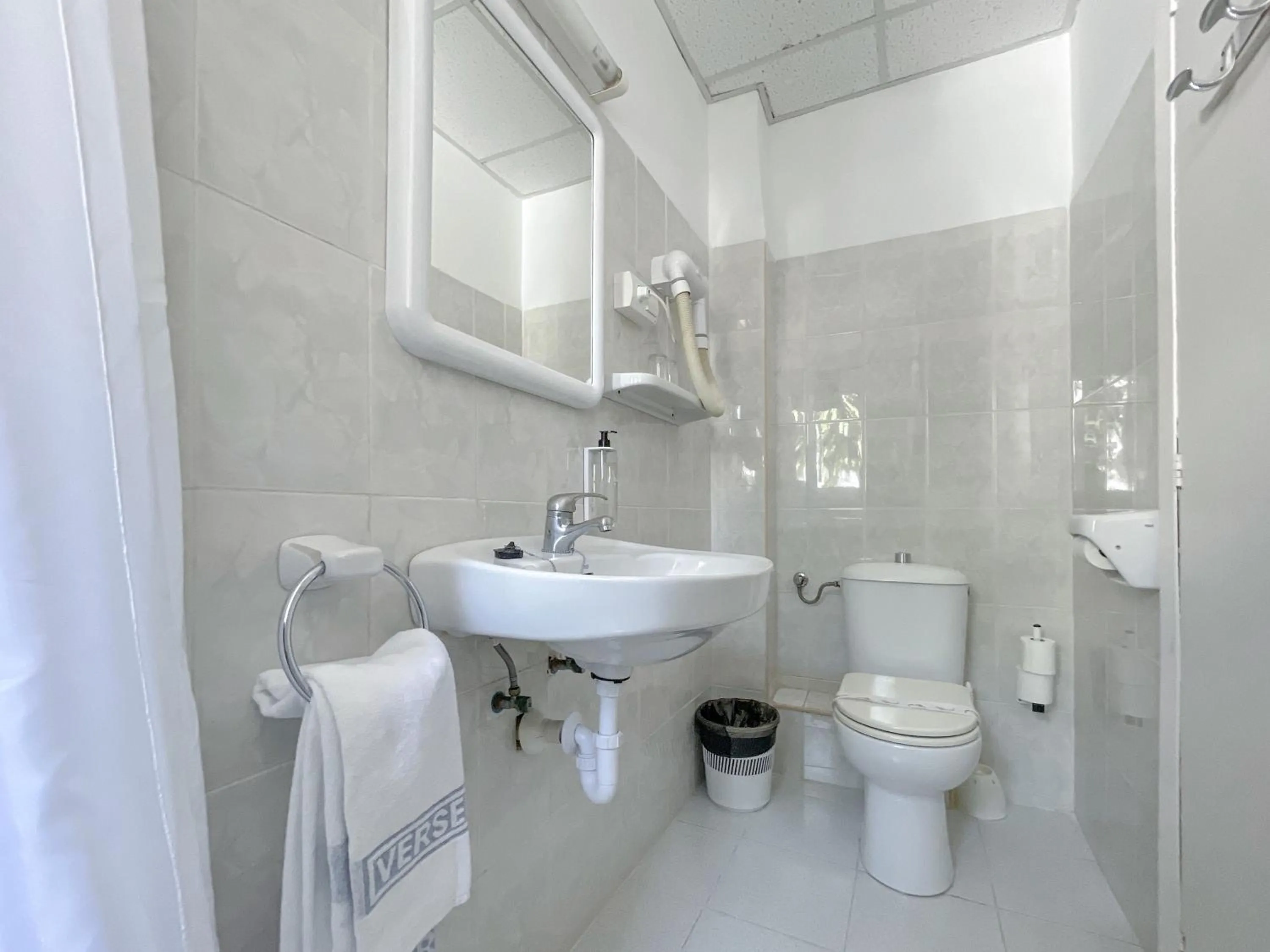 Shower in Hotel Figueretes