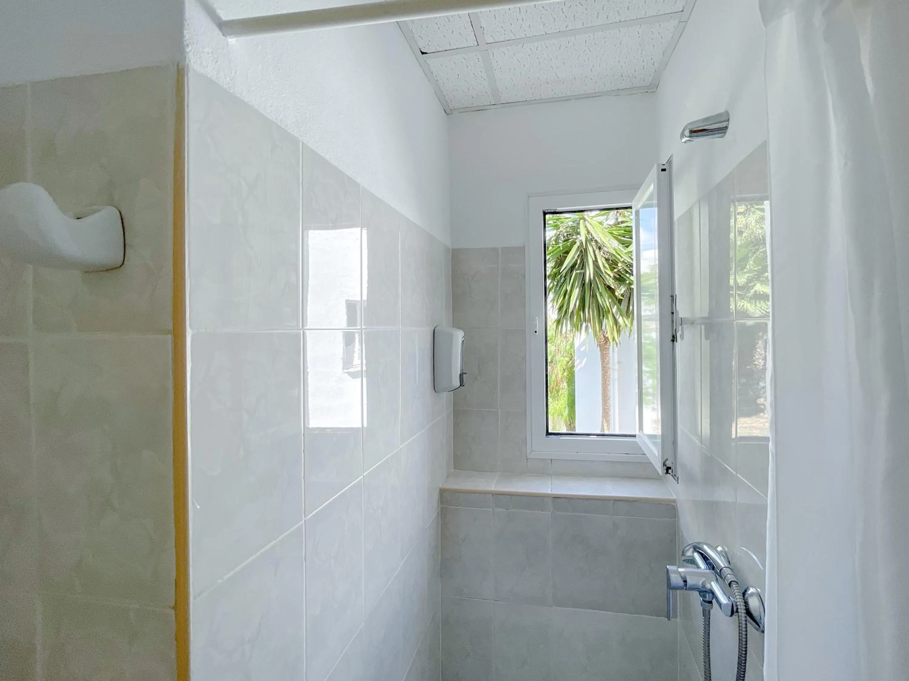 Shower in Hotel Figueretes