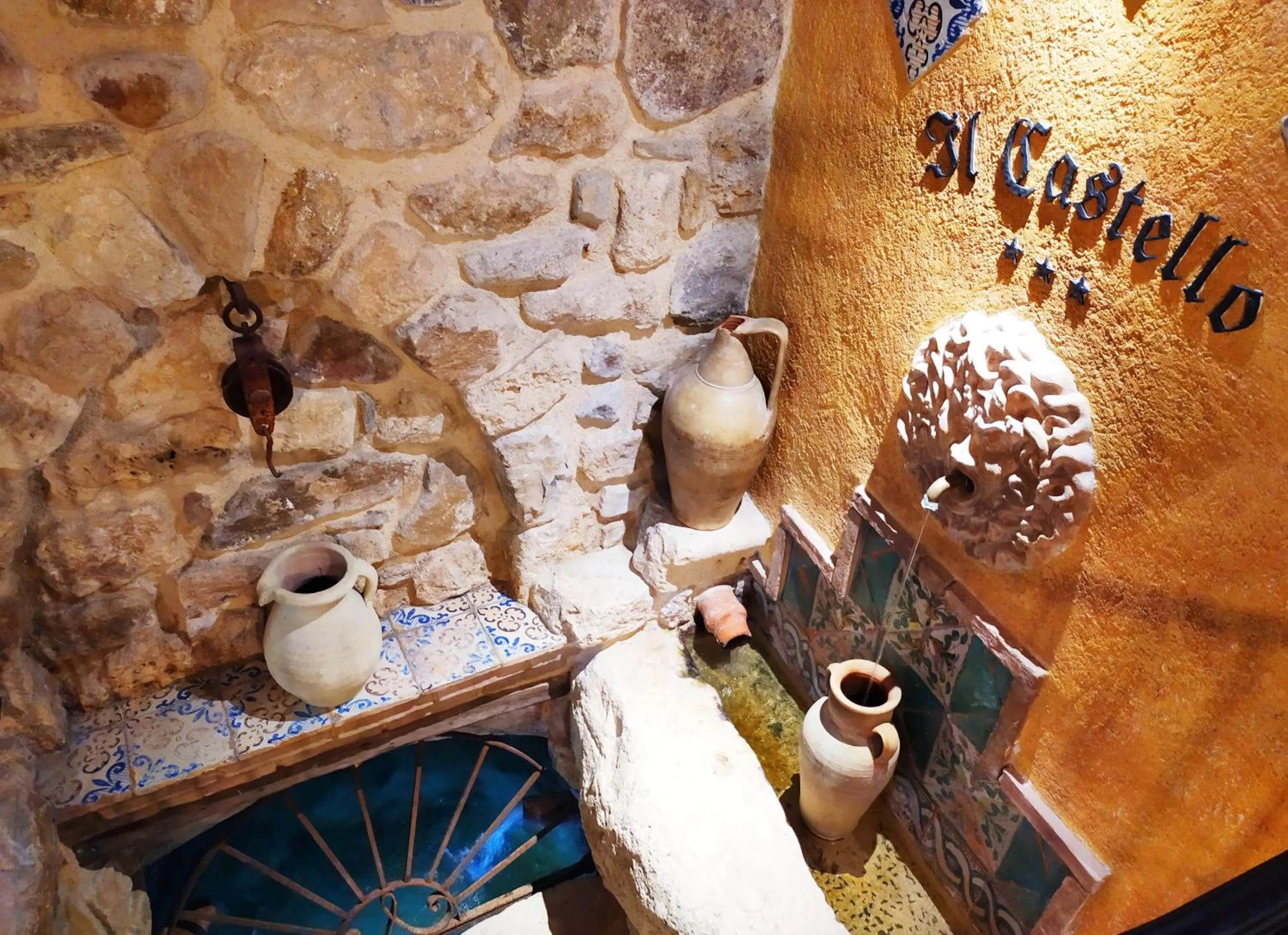 Decorative detail in Il Castello